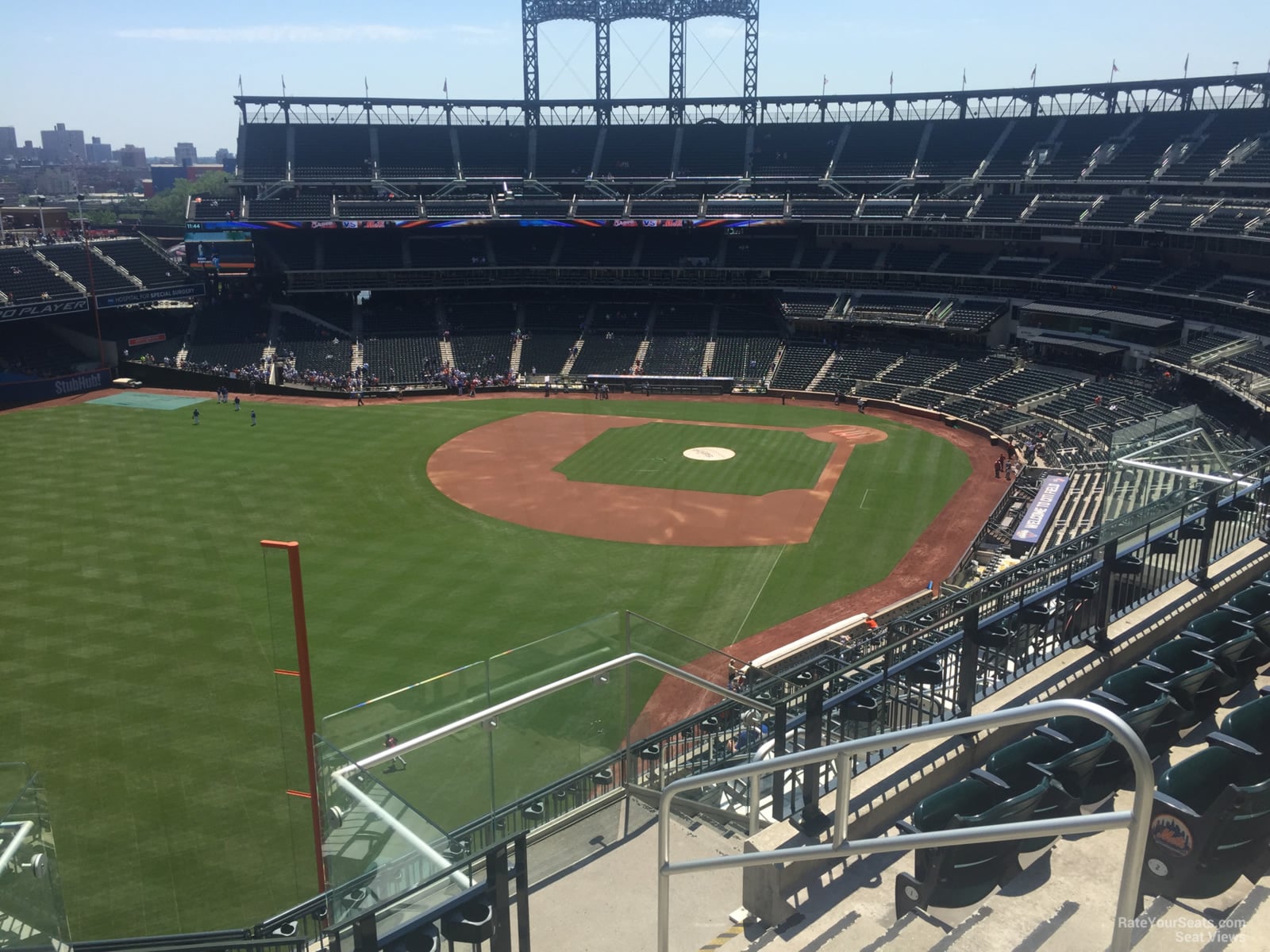 section 530, row 4 seat view  for baseball - citi field