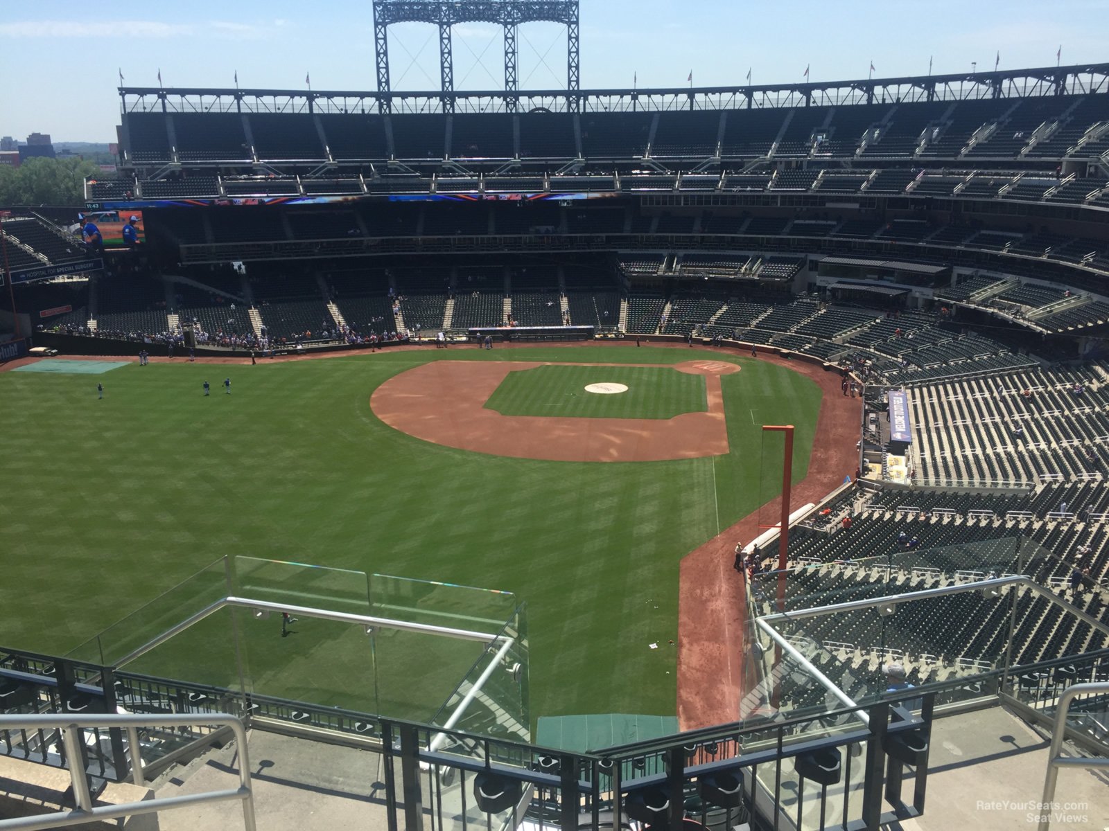 section 532, row 4 seat view  for baseball - citi field