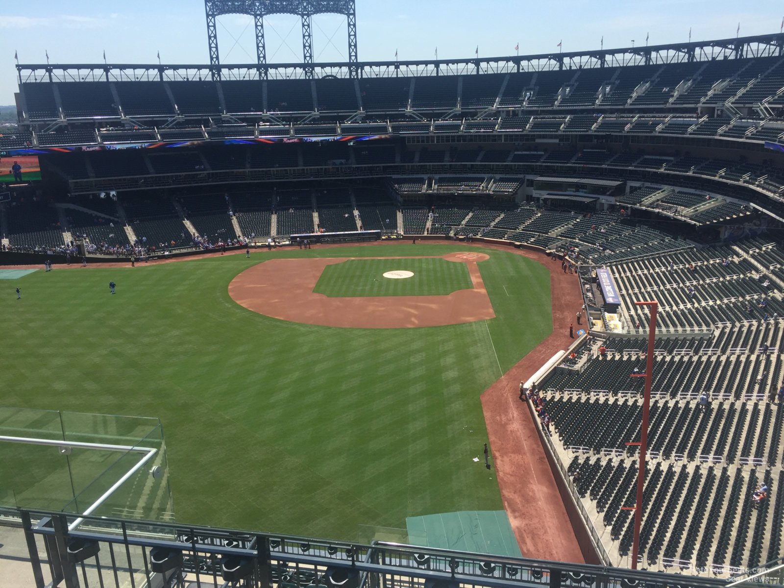 section 533, row 4 seat view  for baseball - citi field