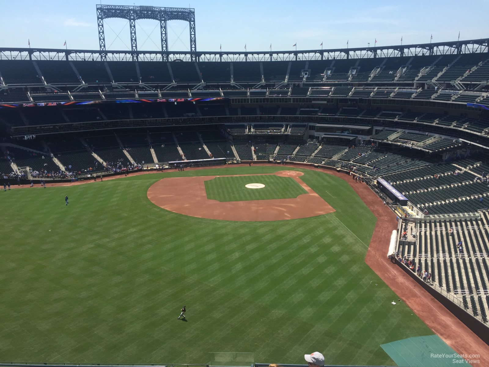section 535, row 4 seat view  for baseball - citi field