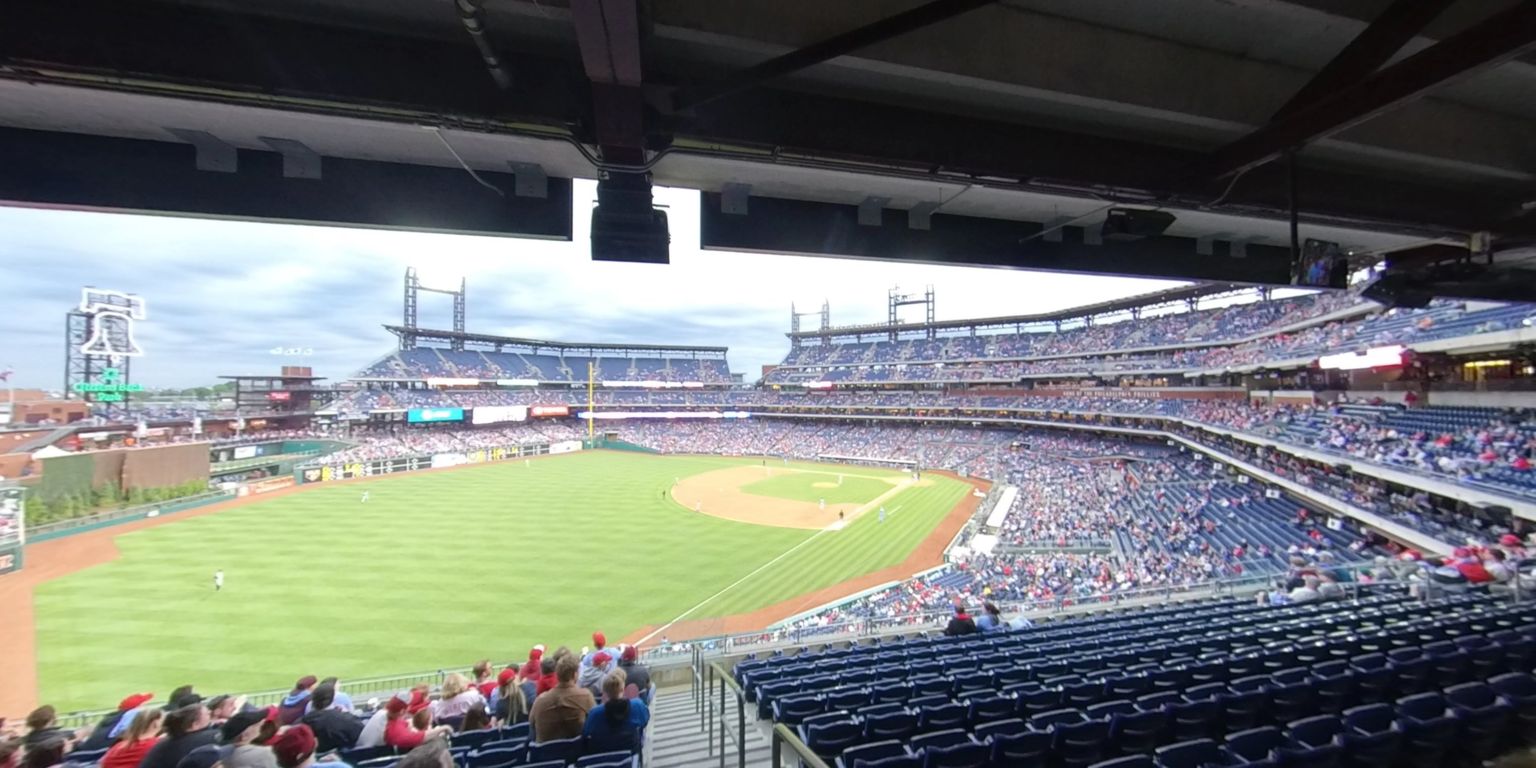 section 234 panoramic seat view  for baseball - citizens bank park