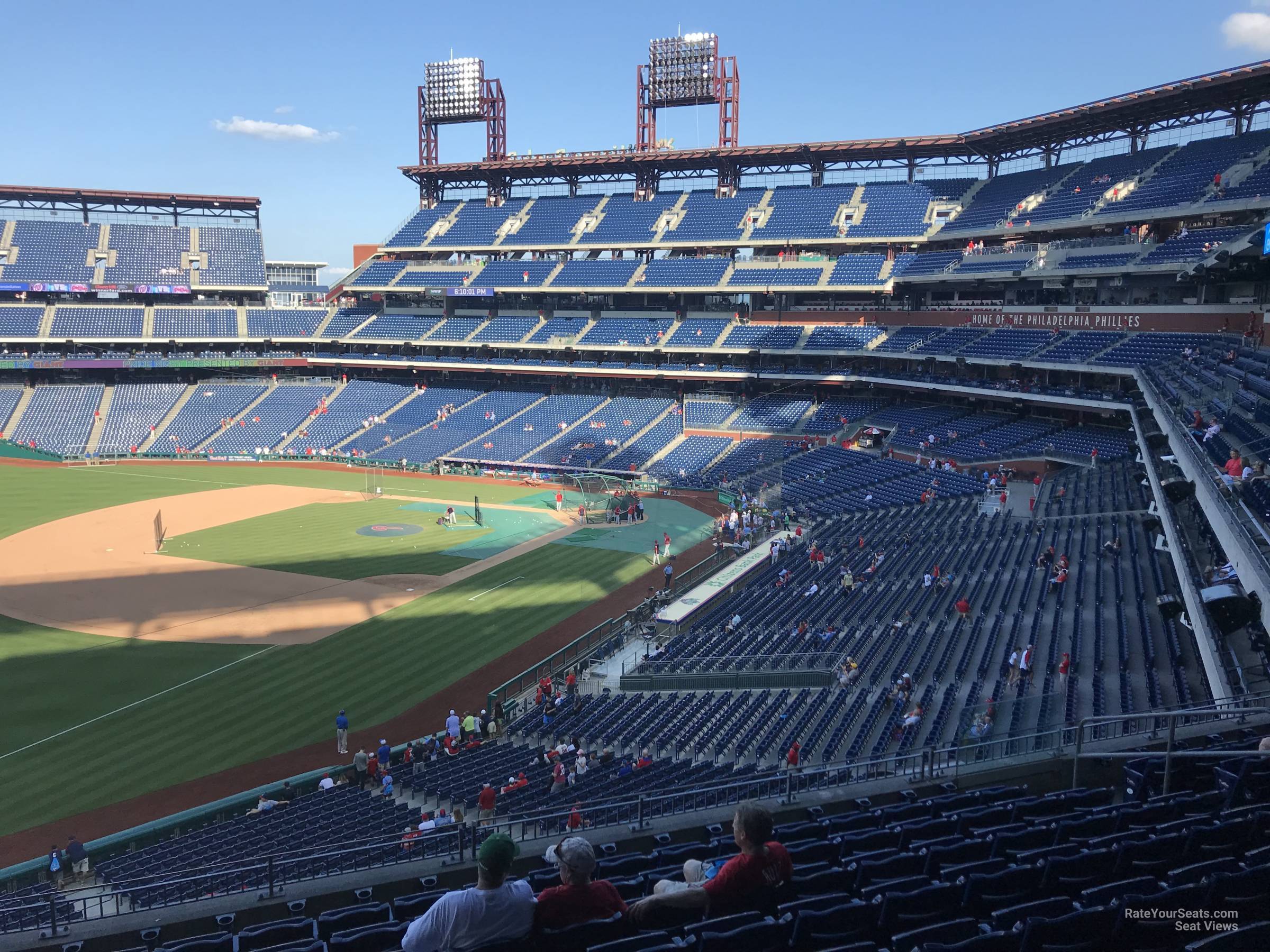 section 234, row 8 seat view  for baseball - citizens bank park