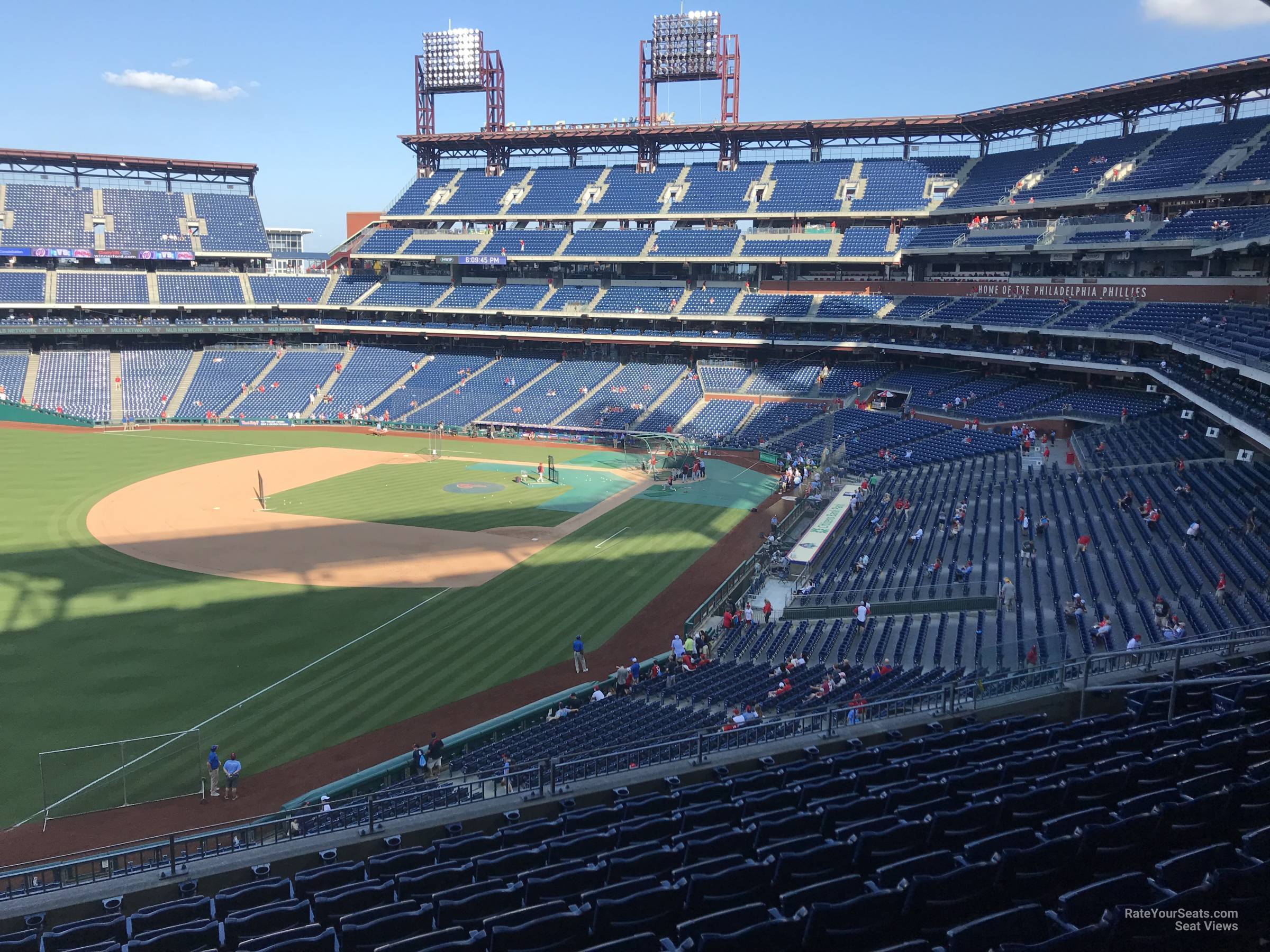 section 235, row 8 seat view  for baseball - citizens bank park
