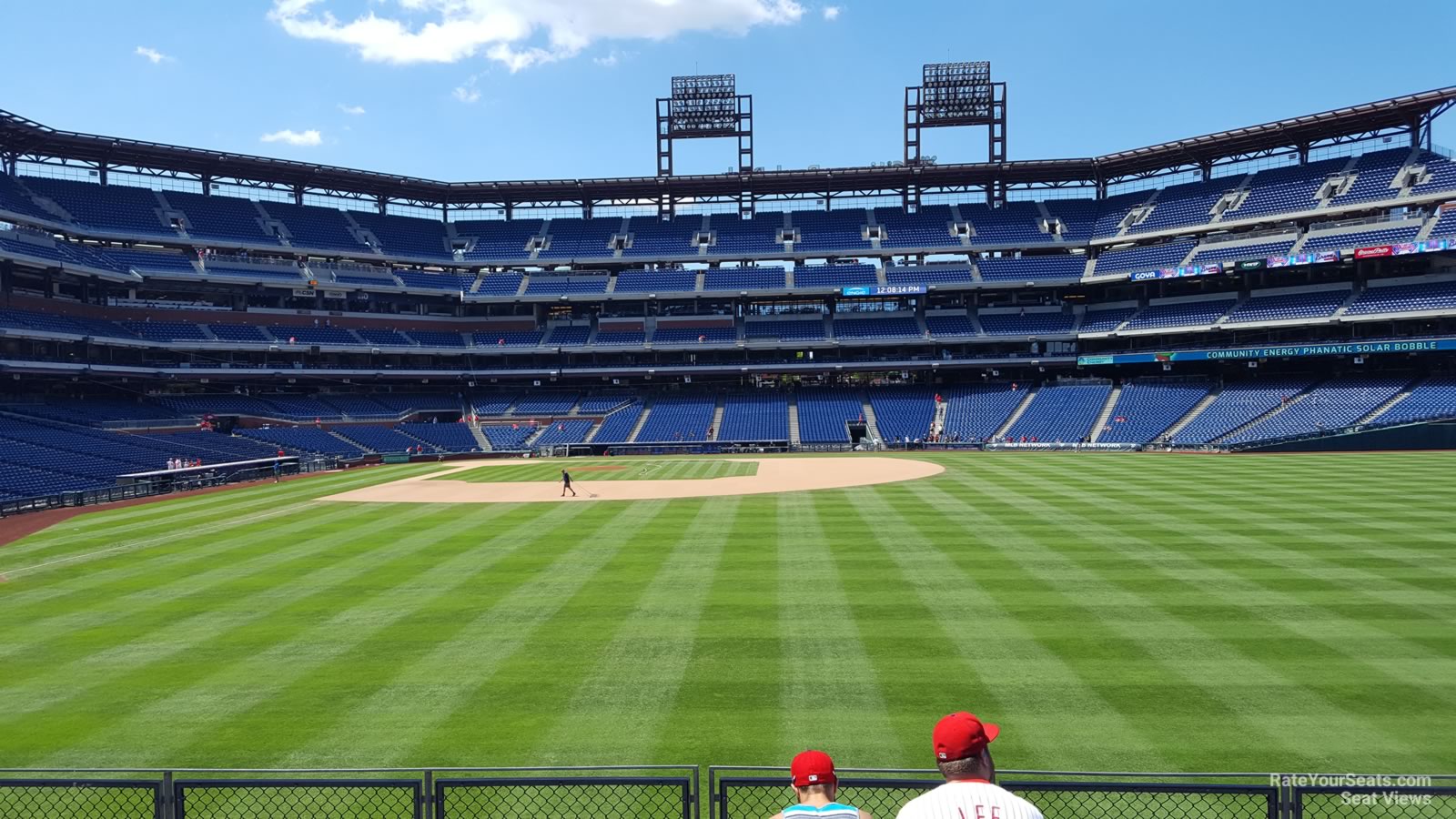 section 104, row 7 seat view  for baseball - citizens bank park
