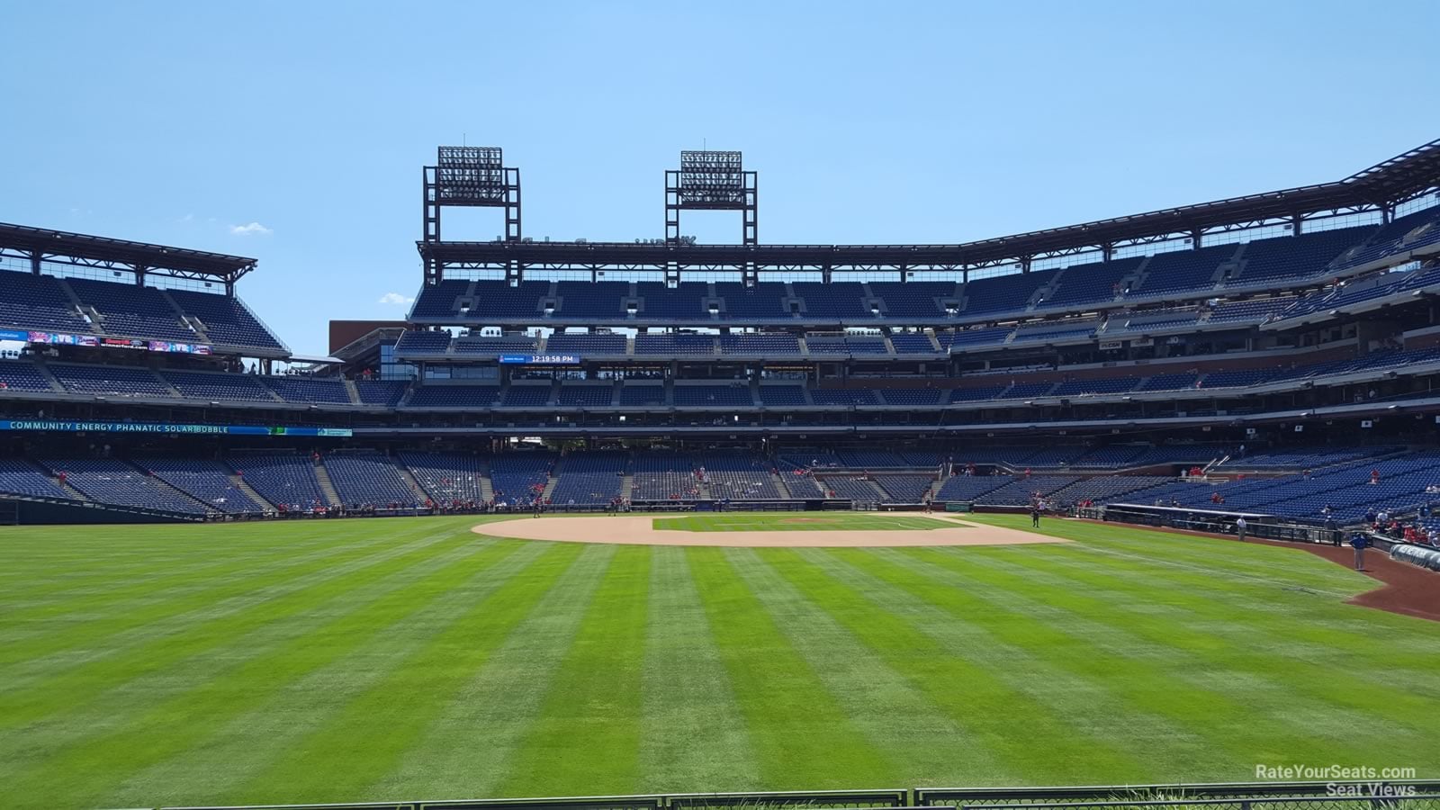 section 143, row 7 seat view  for baseball - citizens bank park