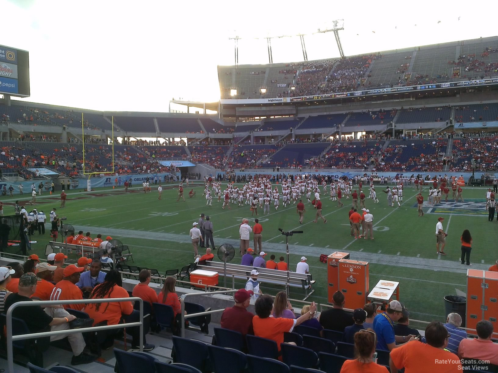 Camping World Stadium Seating Chart Rows