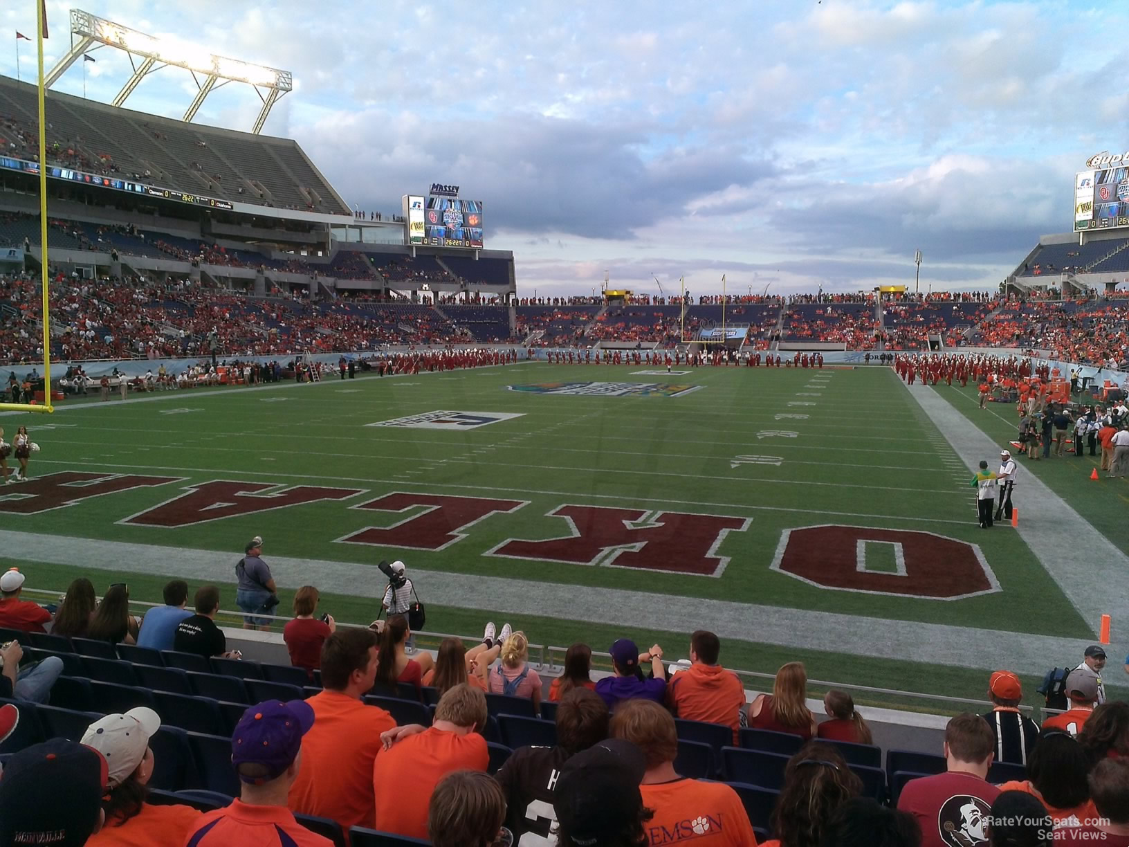 Camping World Stadium Section 120 - RateYourSeats.com