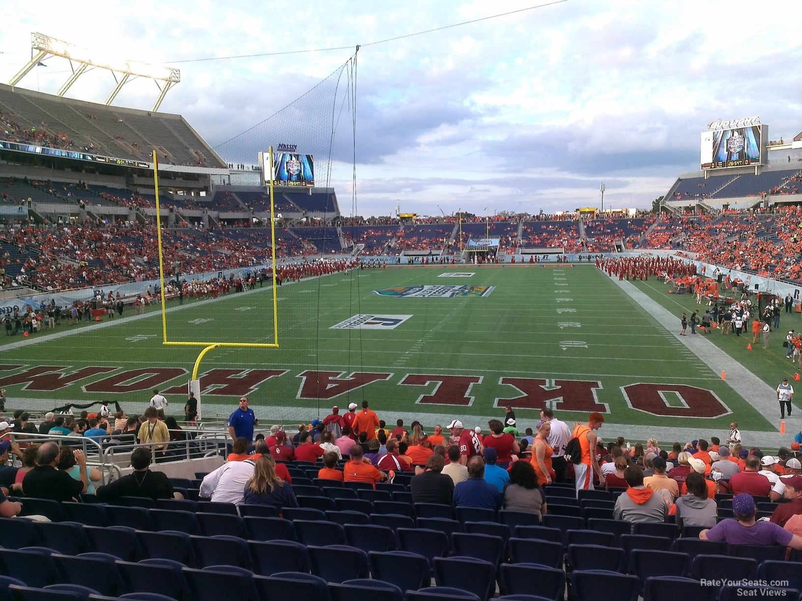 Camping World Stadium Section 120