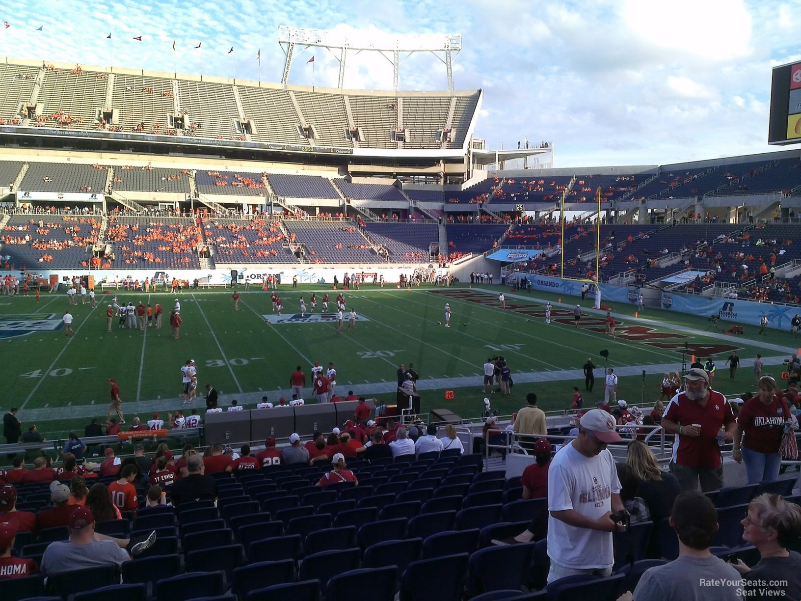 Section 132 At Camping World Stadium Rateyourseats Com