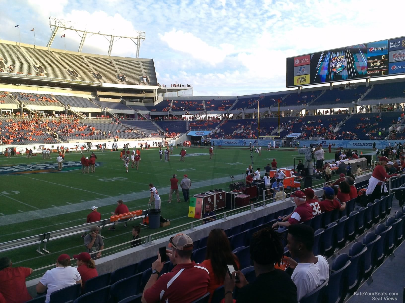 Section 135 at Camping World Stadium
