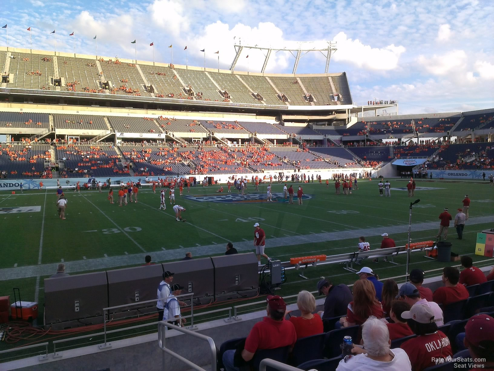 camping world stadium section 136 rateyourseats com citrus bowl seating chart soccer