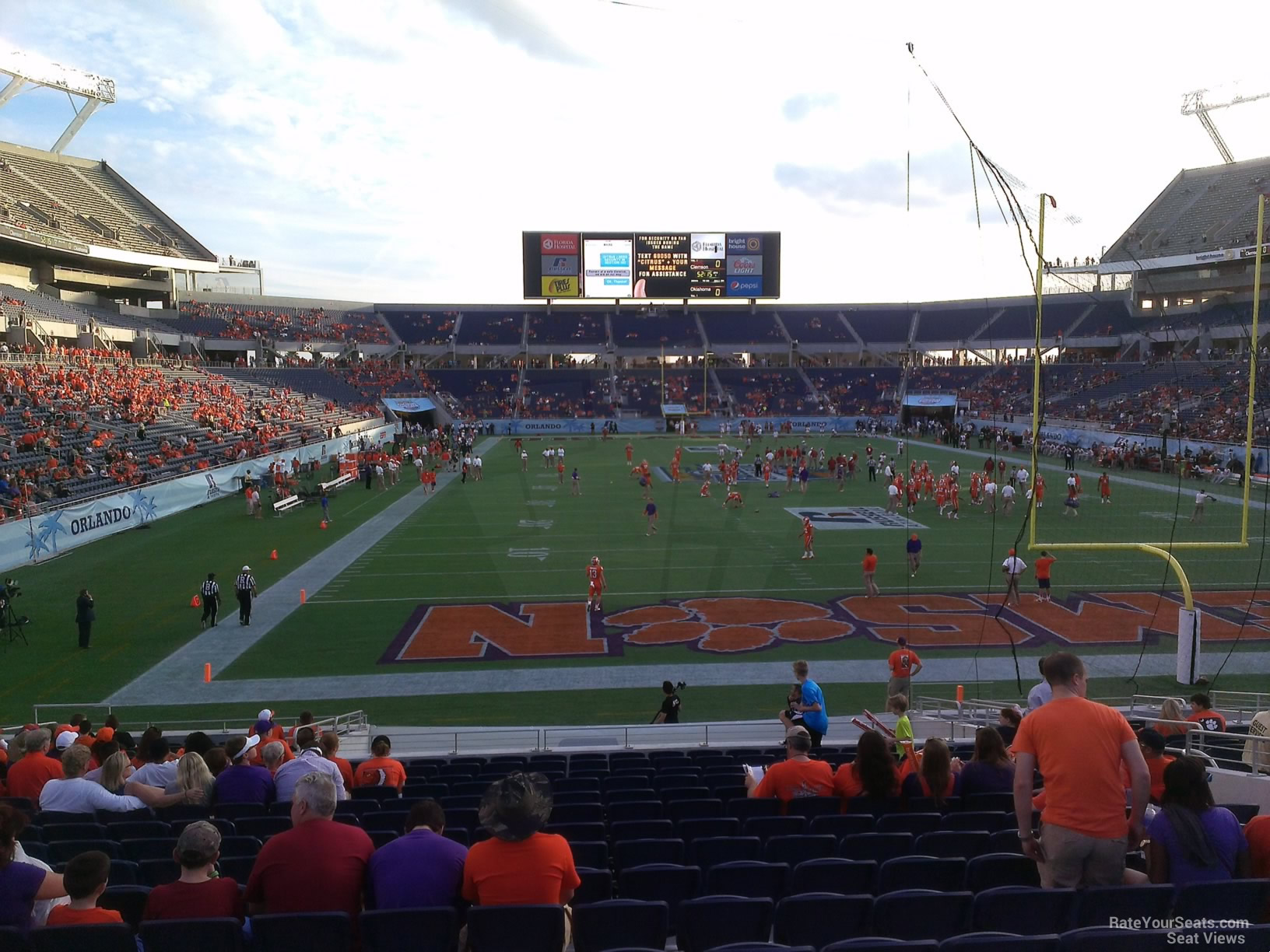 Citrus Bowl Seating Chart