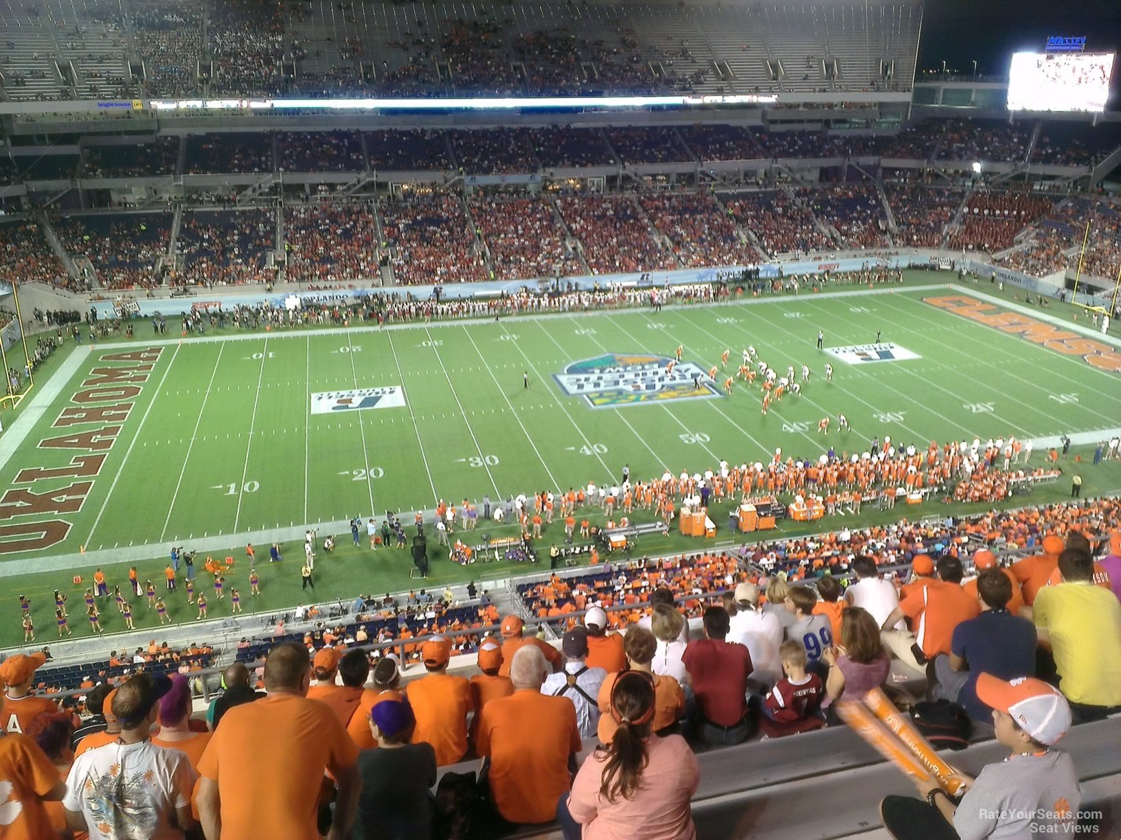 Camping World Stadium Seating