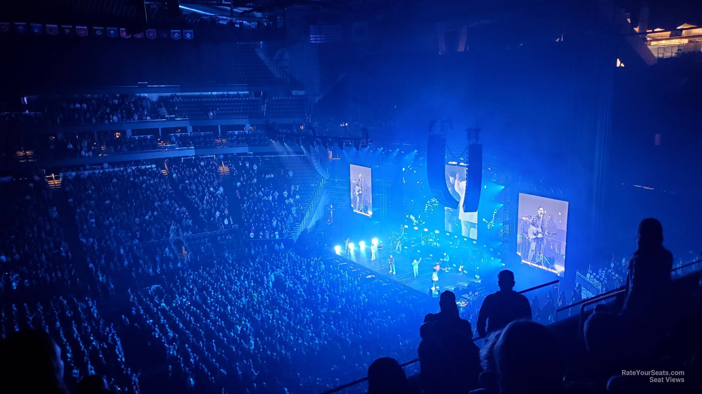 section 114, row bar seat view  for concert - climate pledge arena