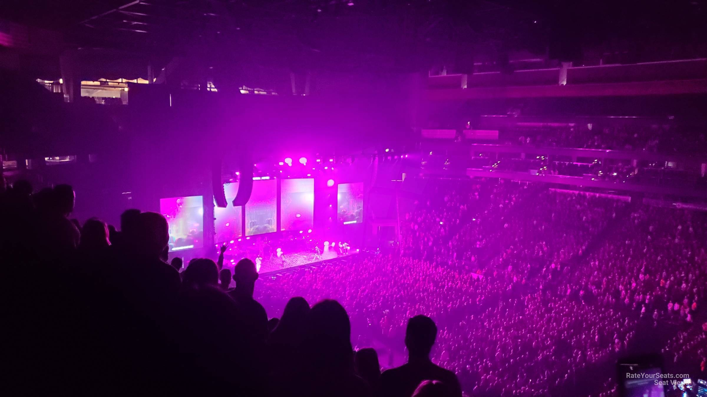 section 126, row bar seat view  for concert - climate pledge arena