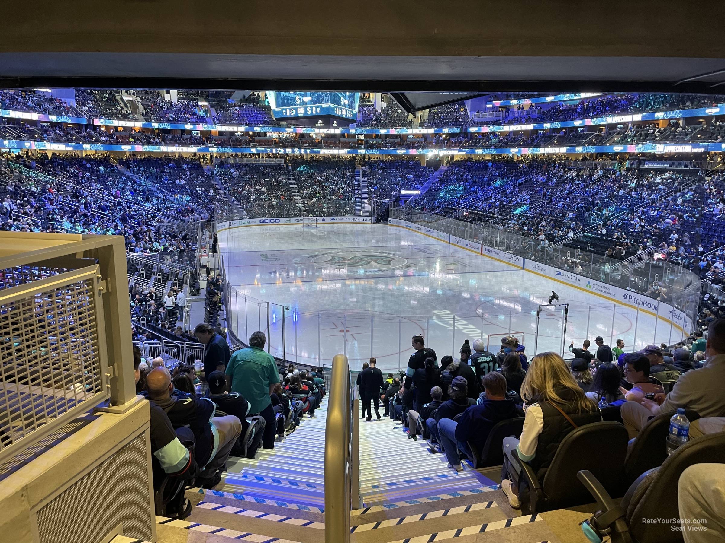section 21 seat view  for hockey - climate pledge arena
