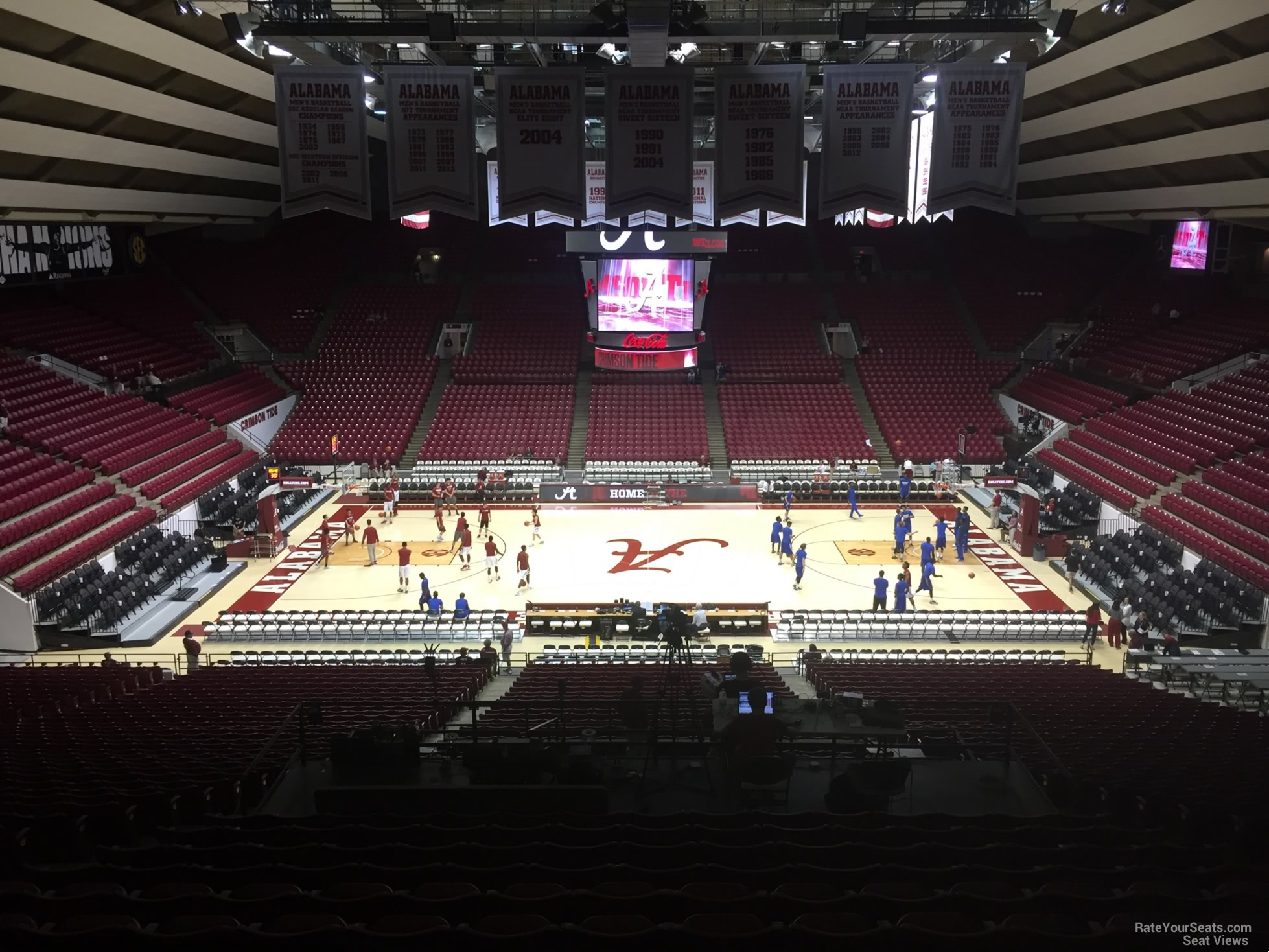 Coleman Coliseum Seating Chart Basketball