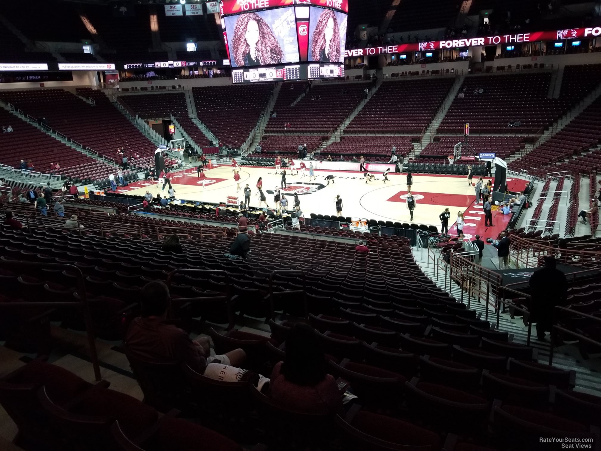 Colonial Life Arena Seating Chart Basketball