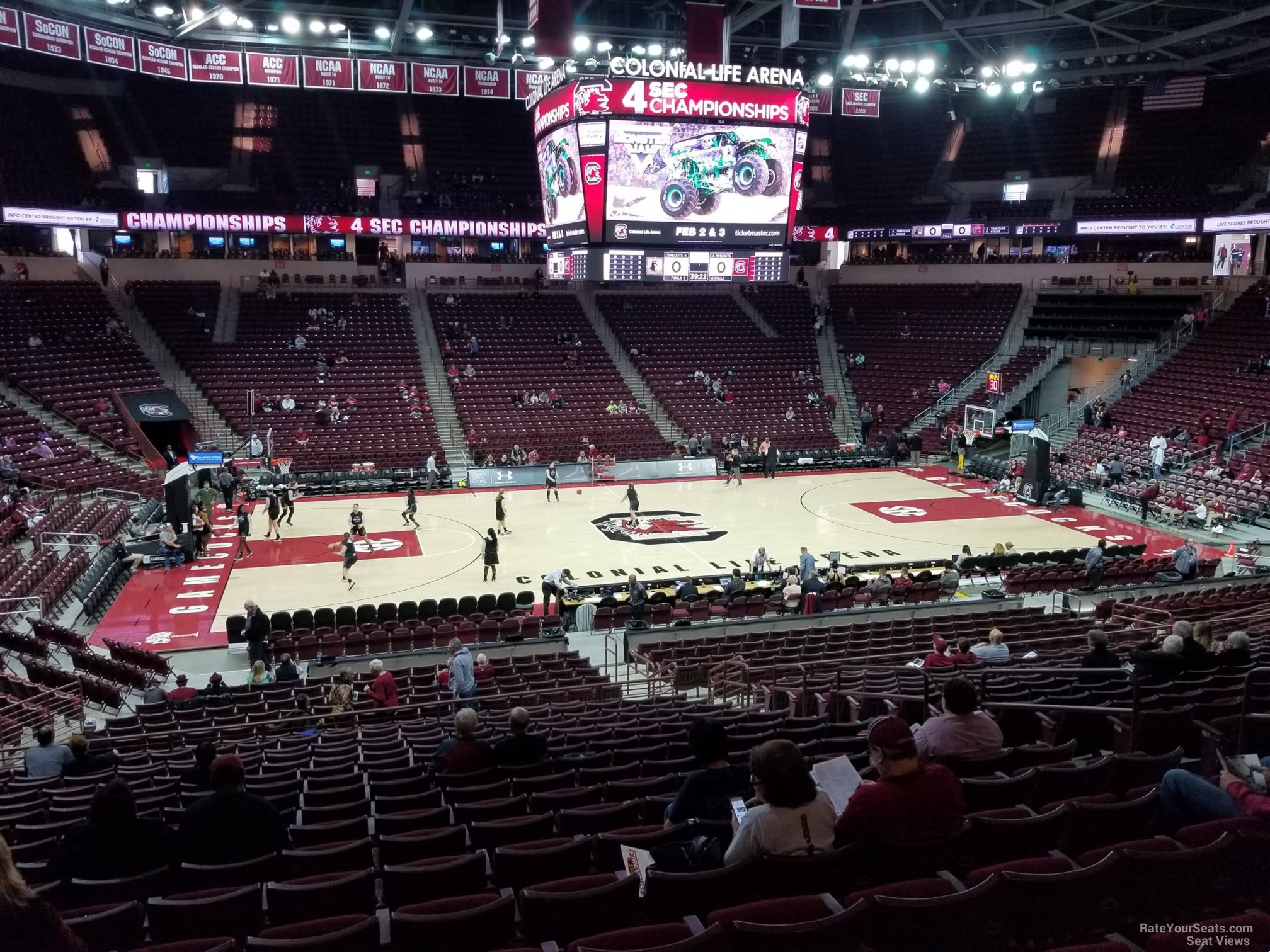 Columbia Sc Colonial Life Arena Seating Chart