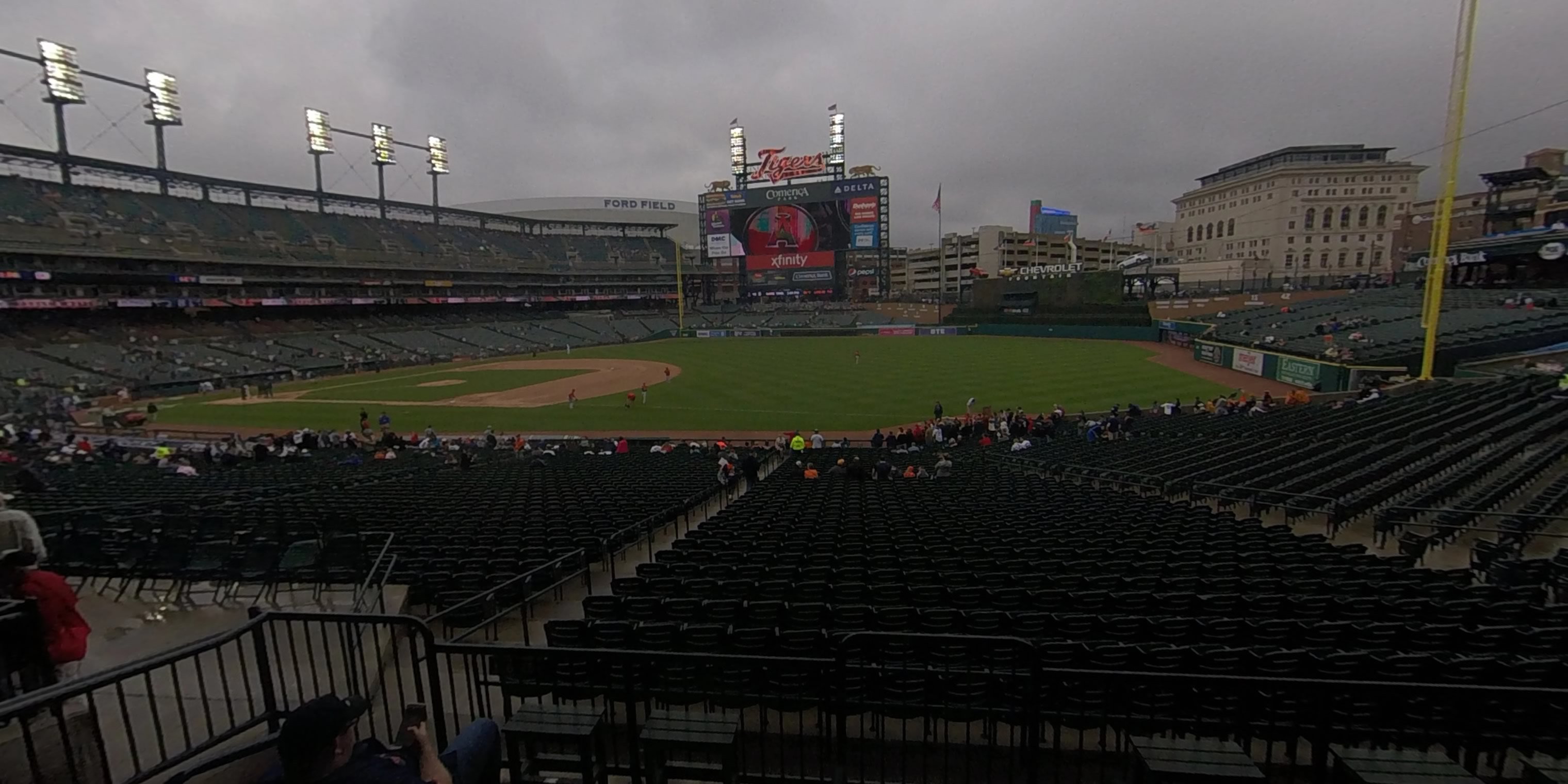 Comerica Park Concert Seating Chart With Rows Two Birds Home