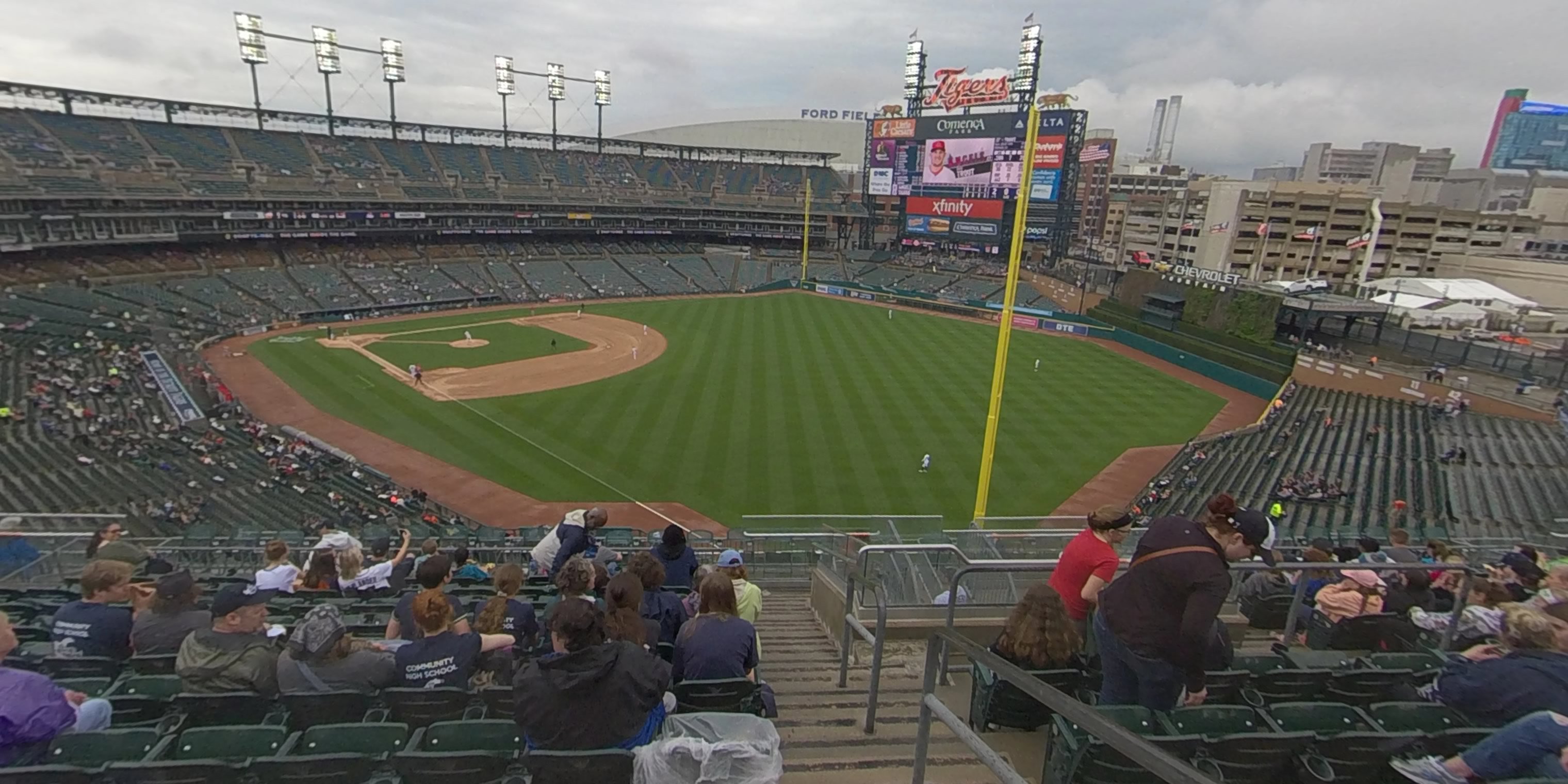 comerica park seating chart