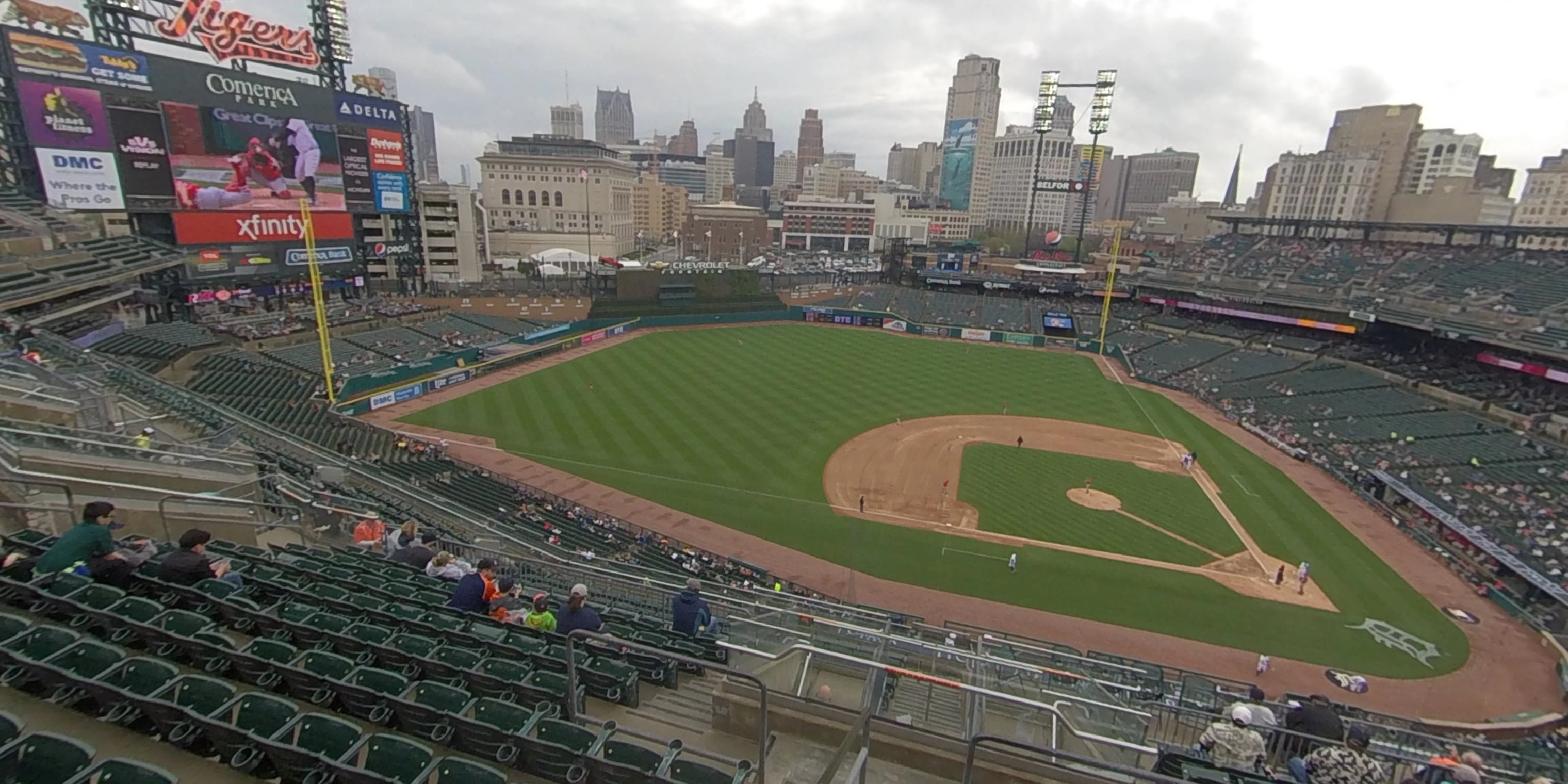 Section 333 at Comerica Park Detroit Tigers