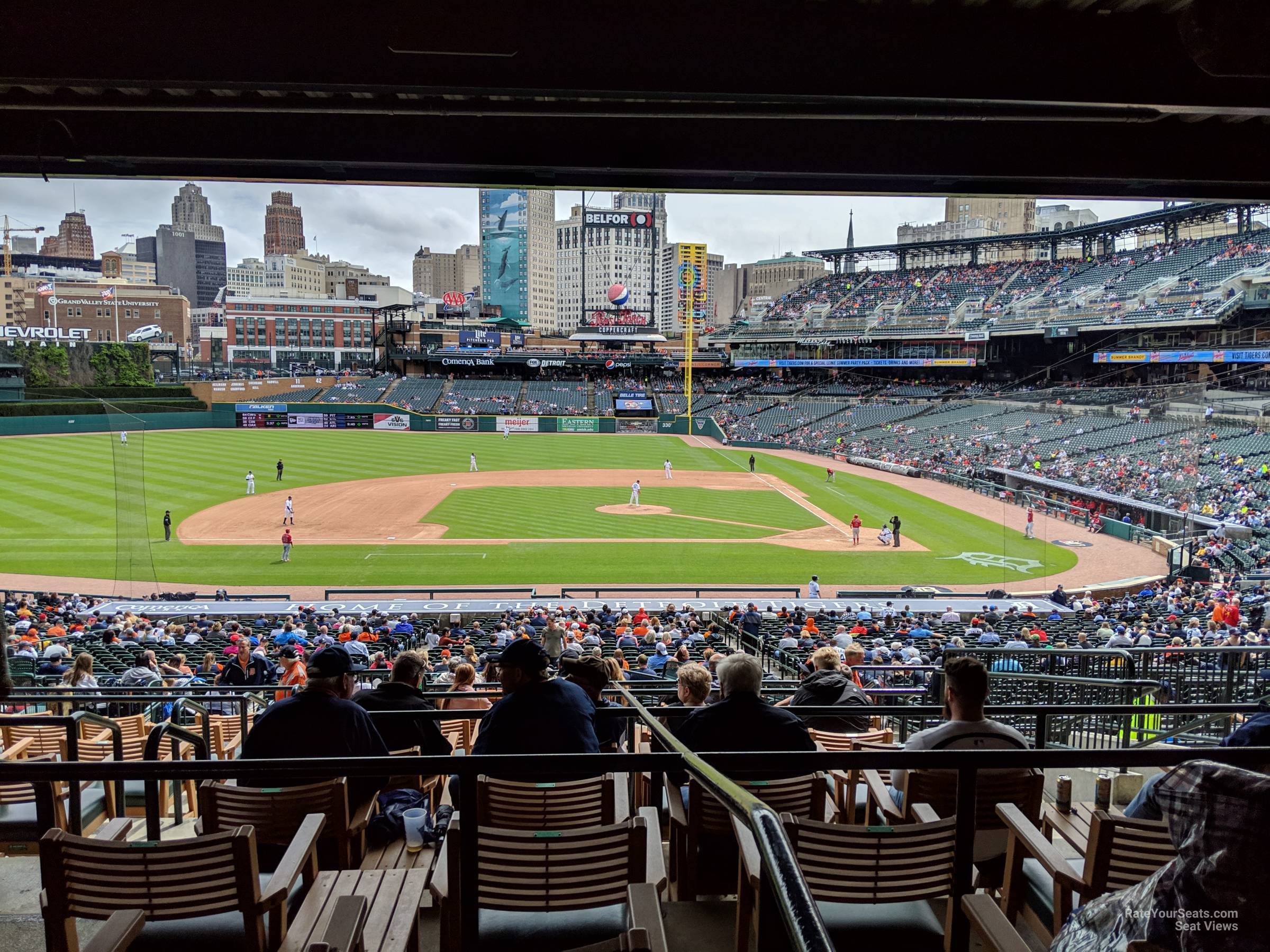Tiger Den 133 at Comerica Park Detroit Tigers