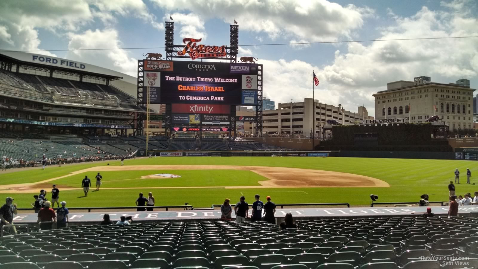 Section 122 at Comerica Park Detroit Tigers