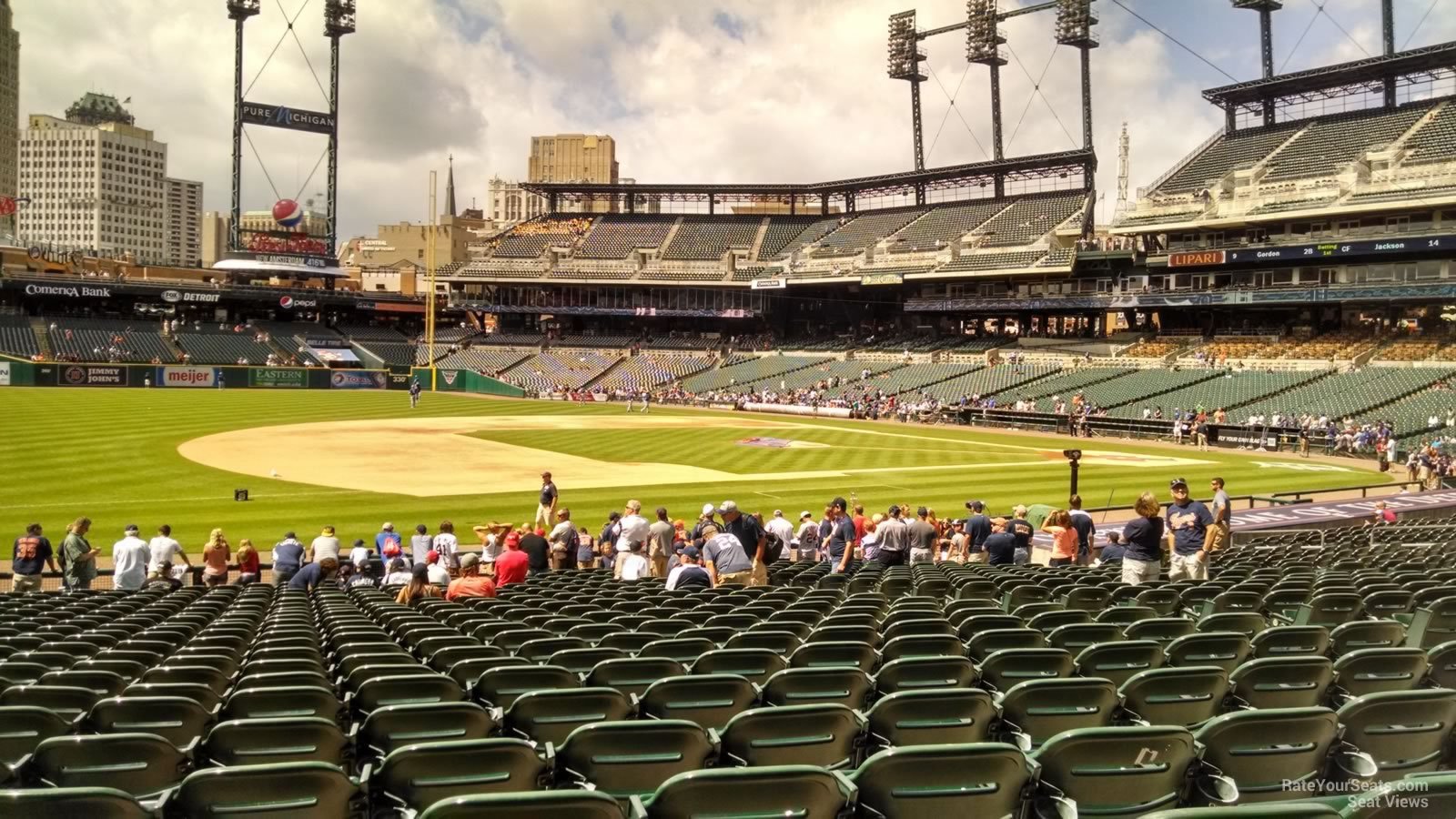 section 137, row 26 seat view  for baseball - comerica park