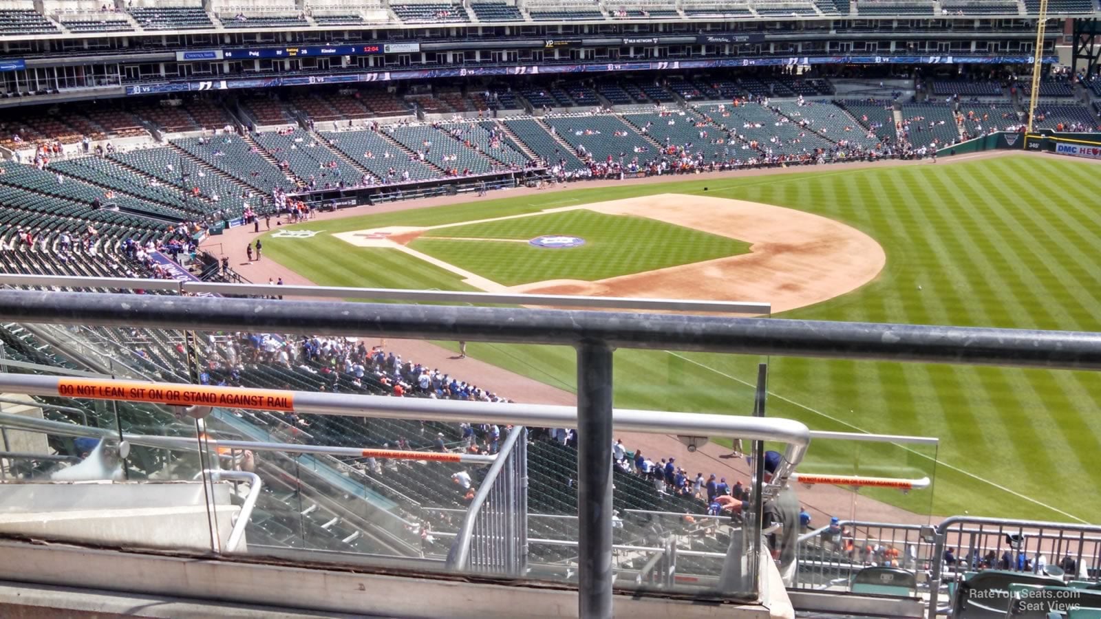 section 213, row 7 seat view  for baseball - comerica park