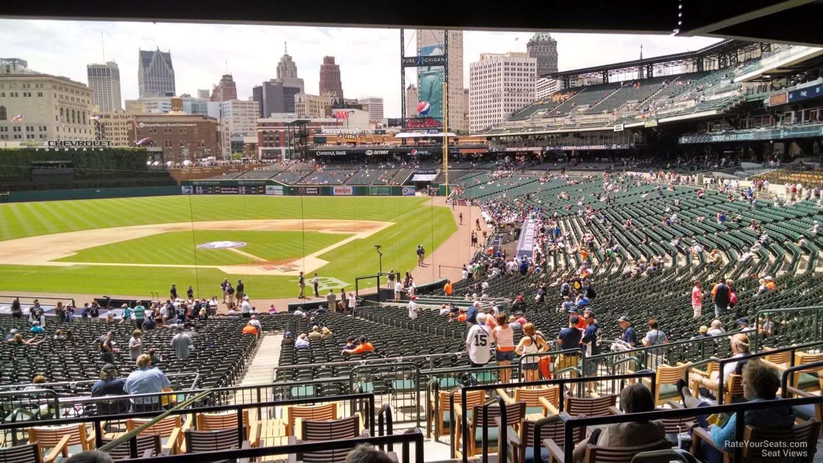 View From Tigers Den Section TD129