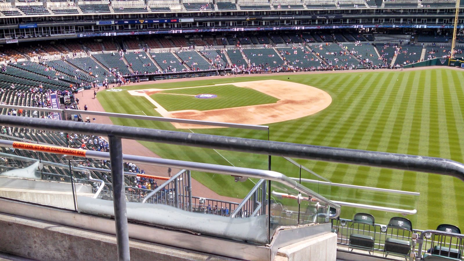 section 211, row 7 seat view  for baseball - comerica park