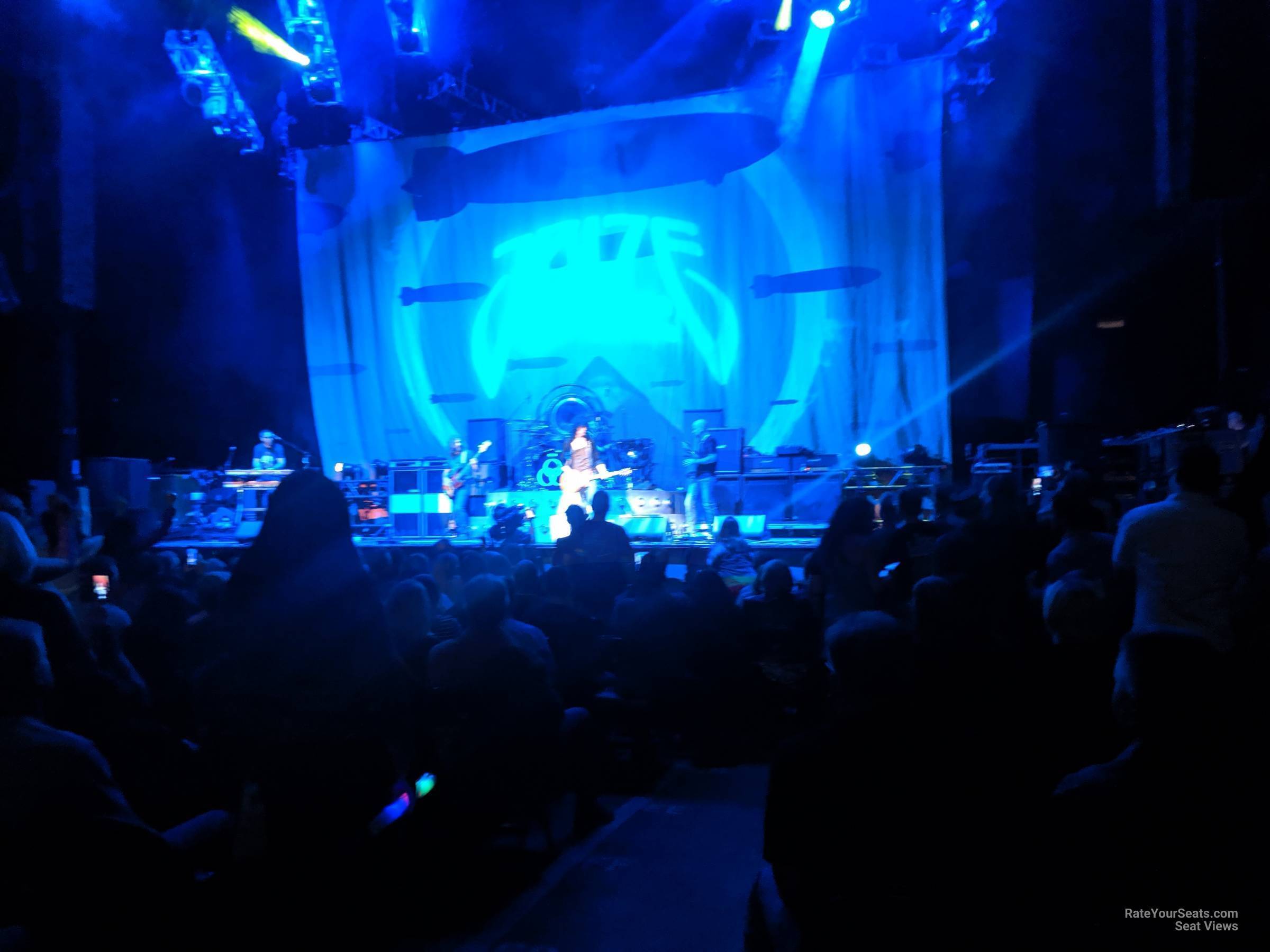 floor 1, row ll seat view  - concord pavilion
