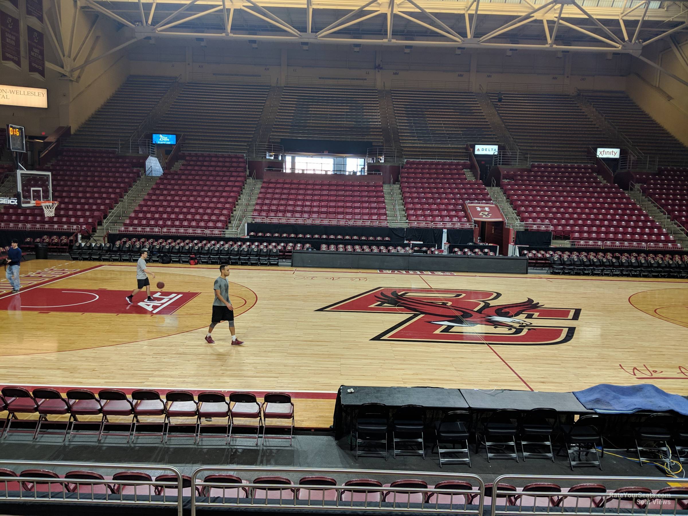 section a, row 5 seat view  - conte forum