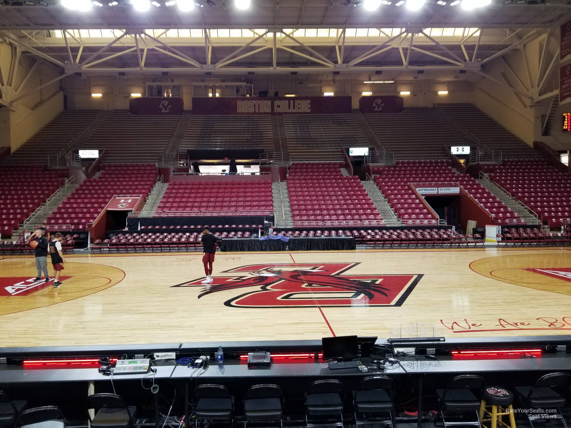 section m, row 3 seat view  - conte forum