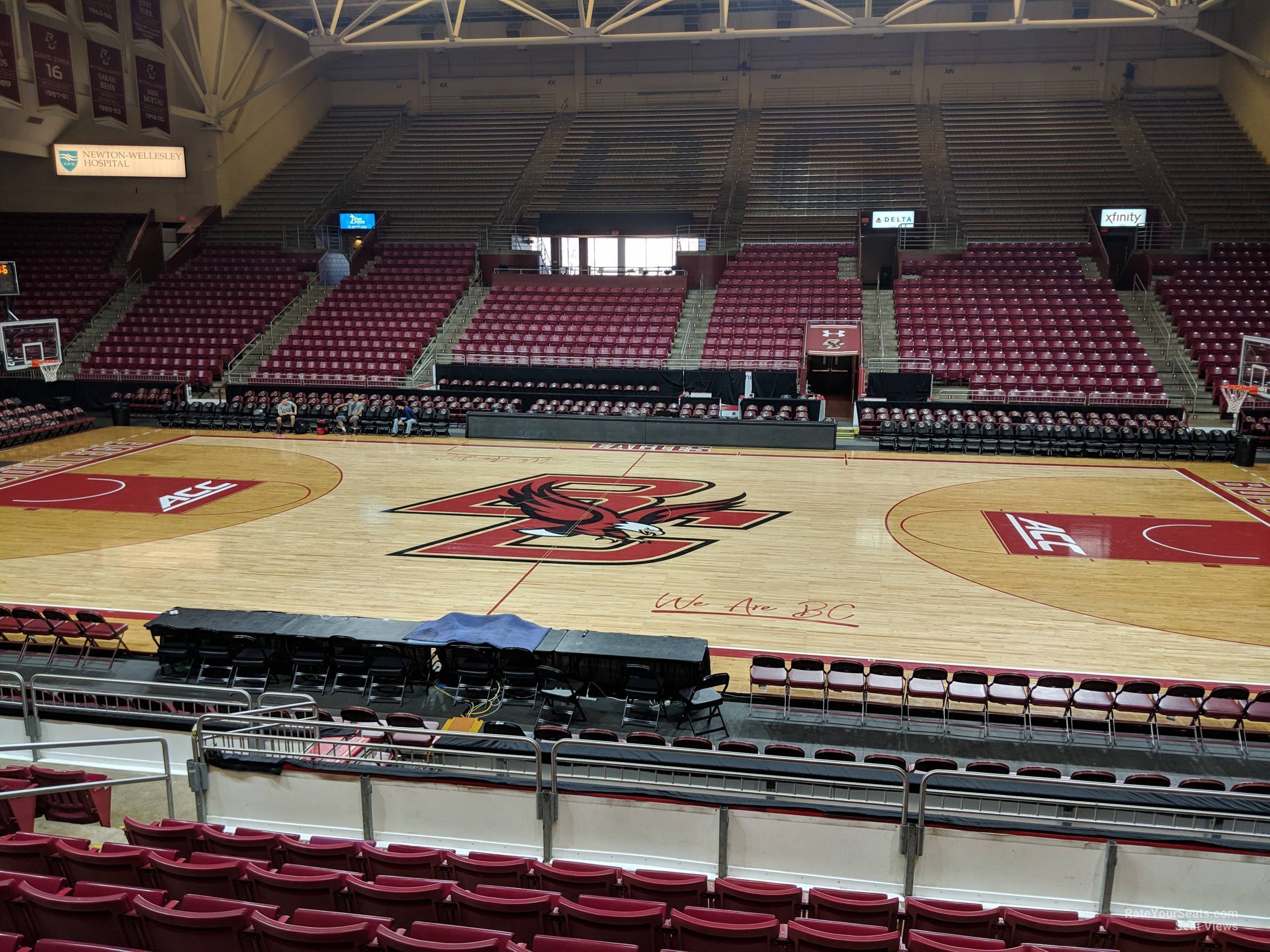 section x, row 10 seat view  - conte forum