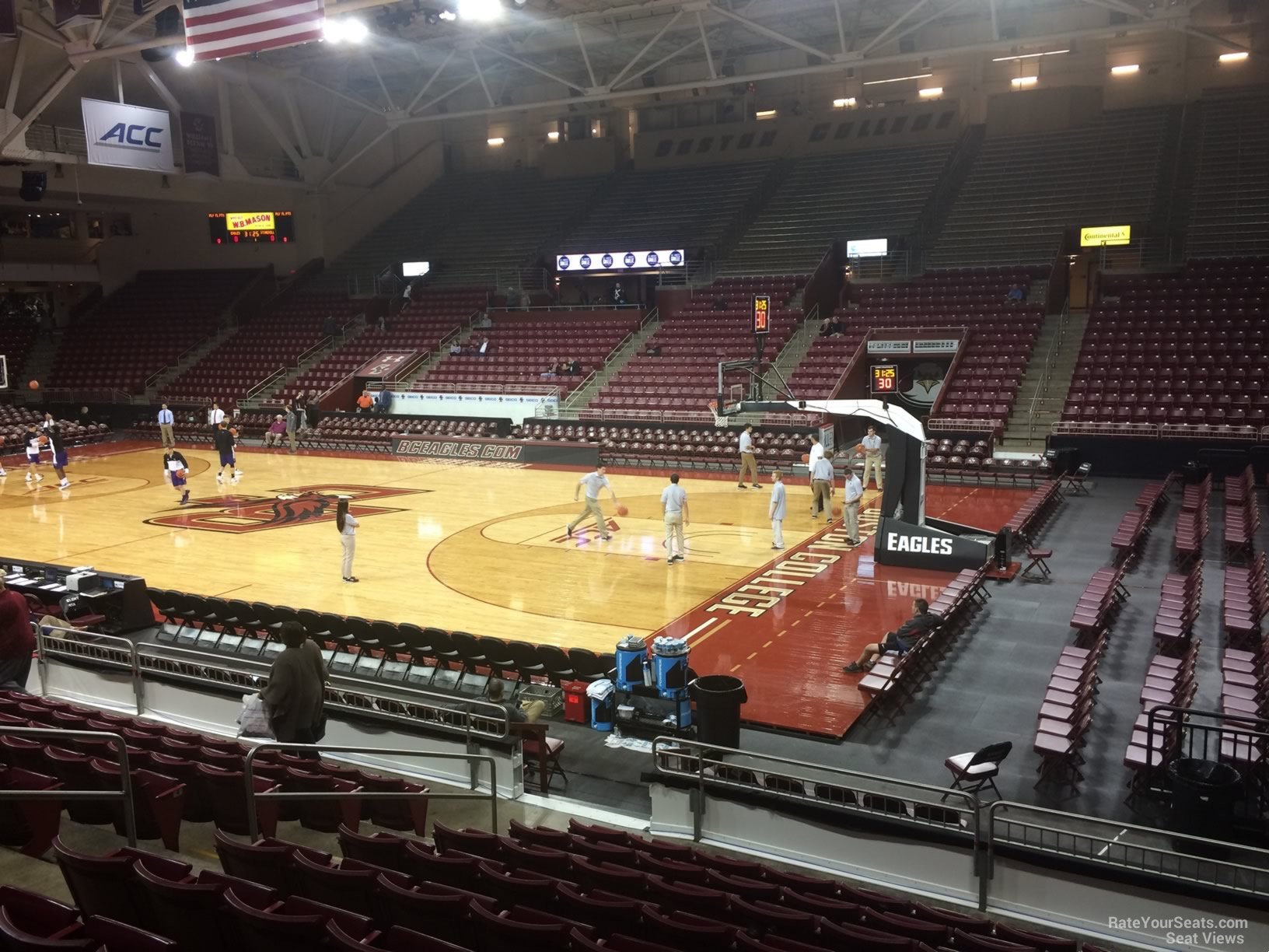 Conte Forum Seating Chart Basketball