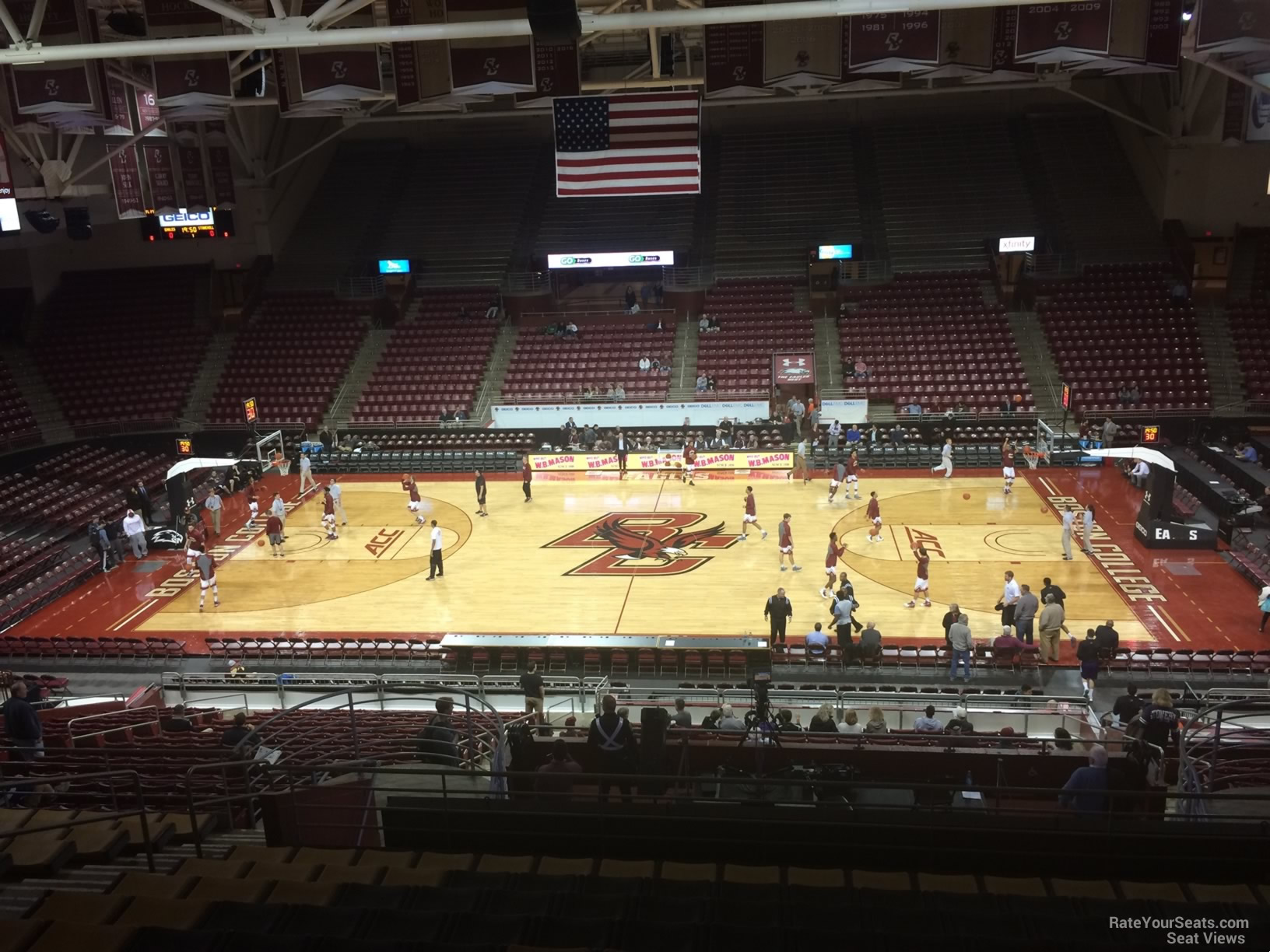 conte forum section xx rateyourseats com conte forum seating chart basketball