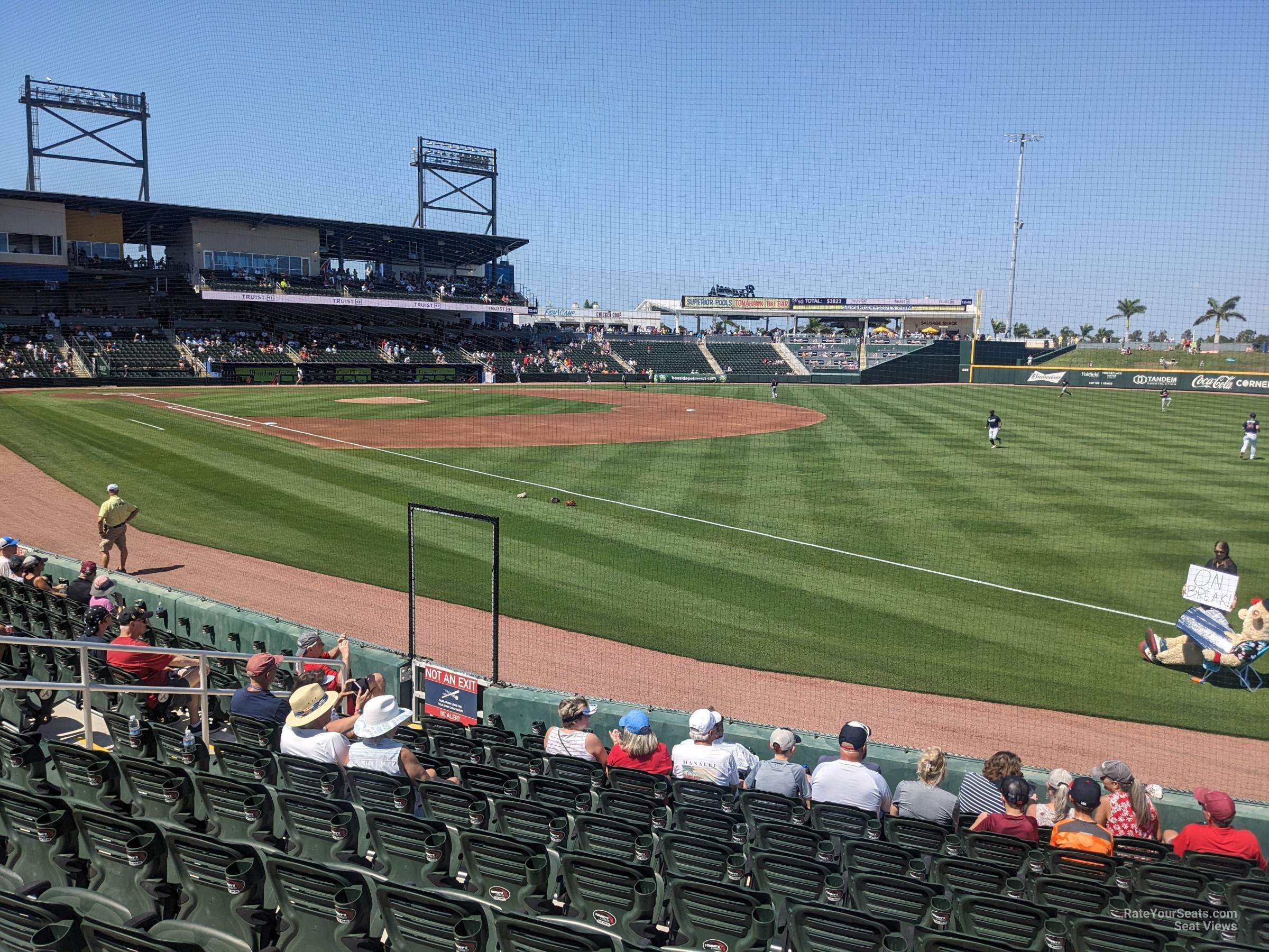 view from Section 103 