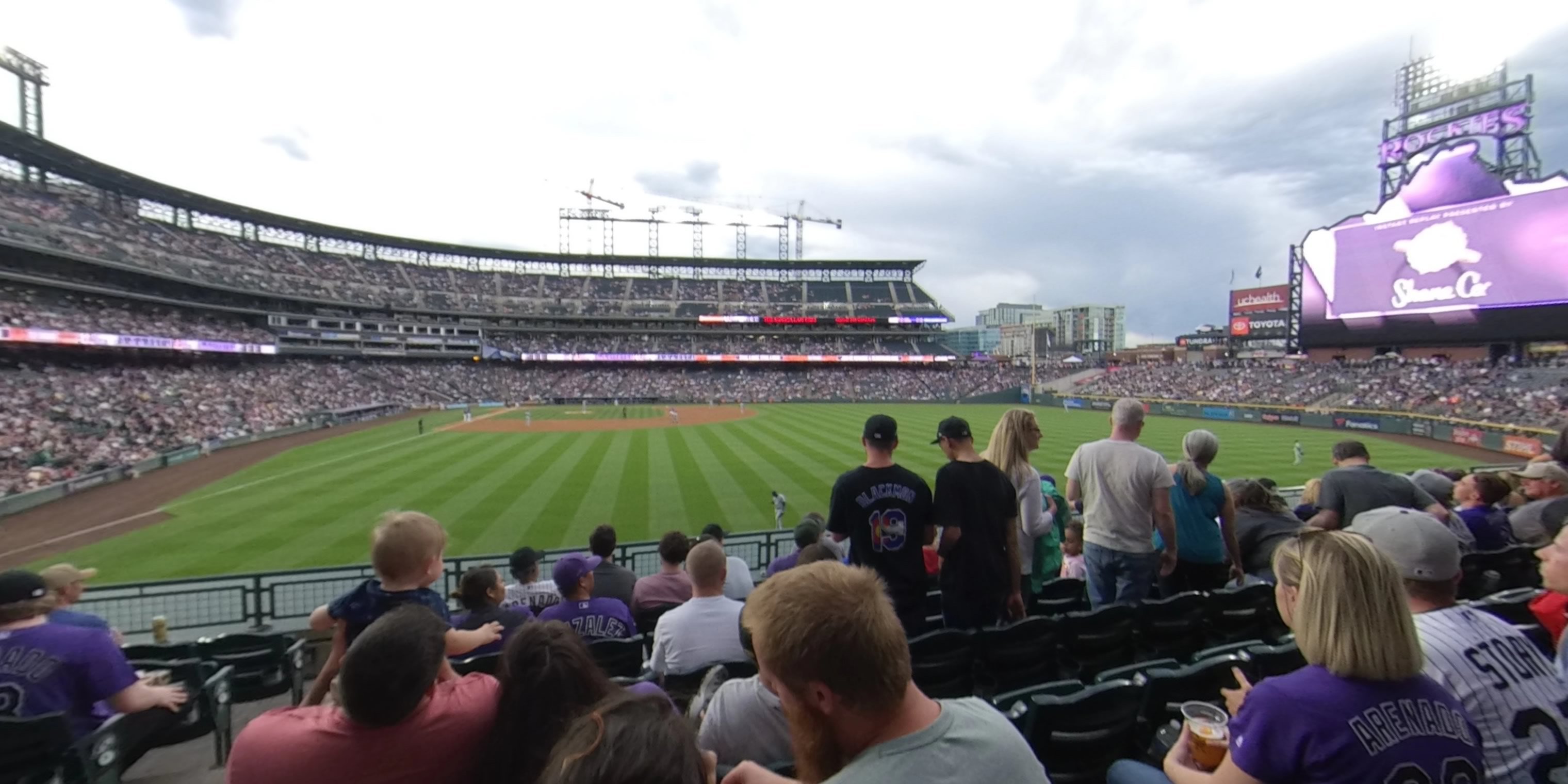Section 105 At Coors Field