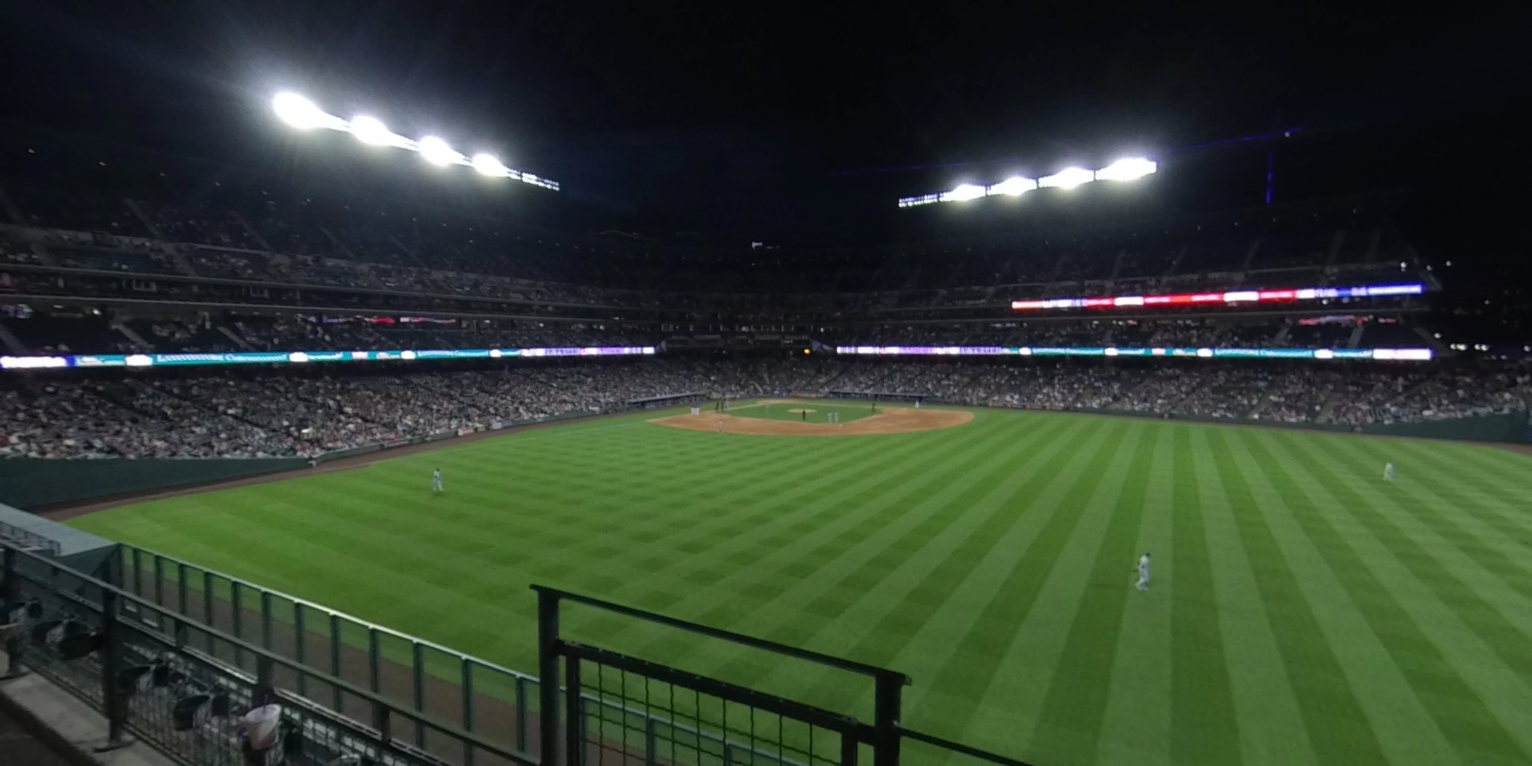 section 202 panoramic seat view  - coors field