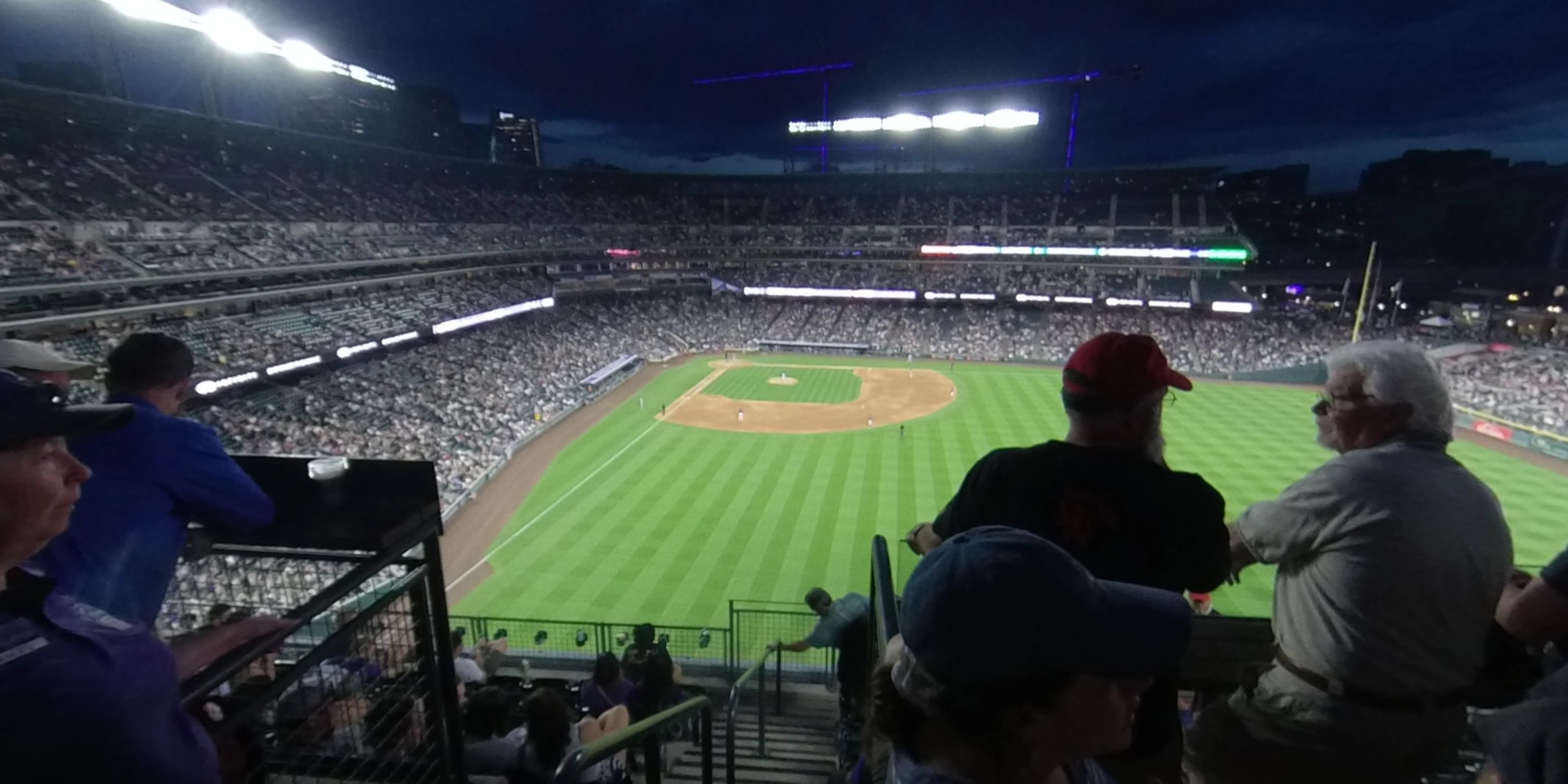 section 305 panoramic seat view  - coors field