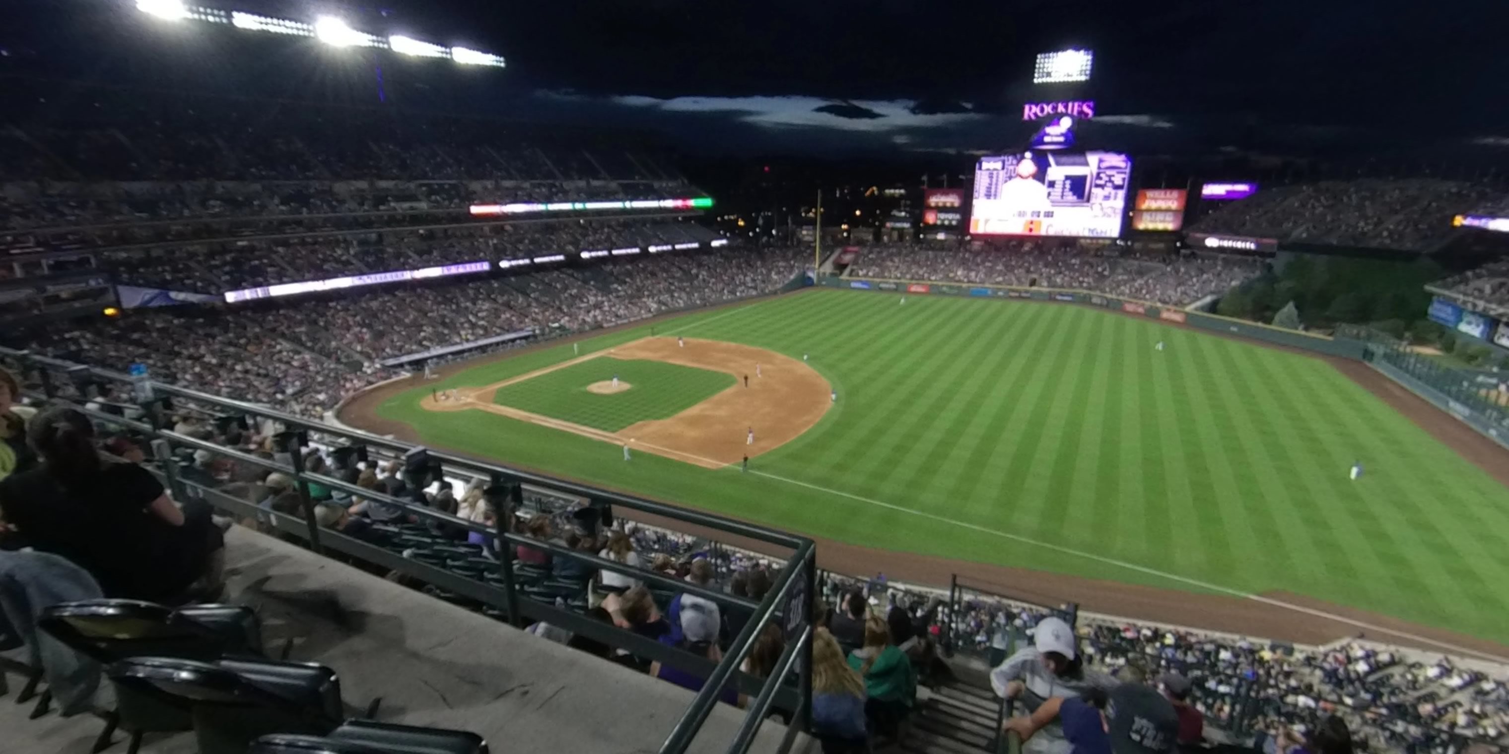 section 316 panoramic seat view  - coors field