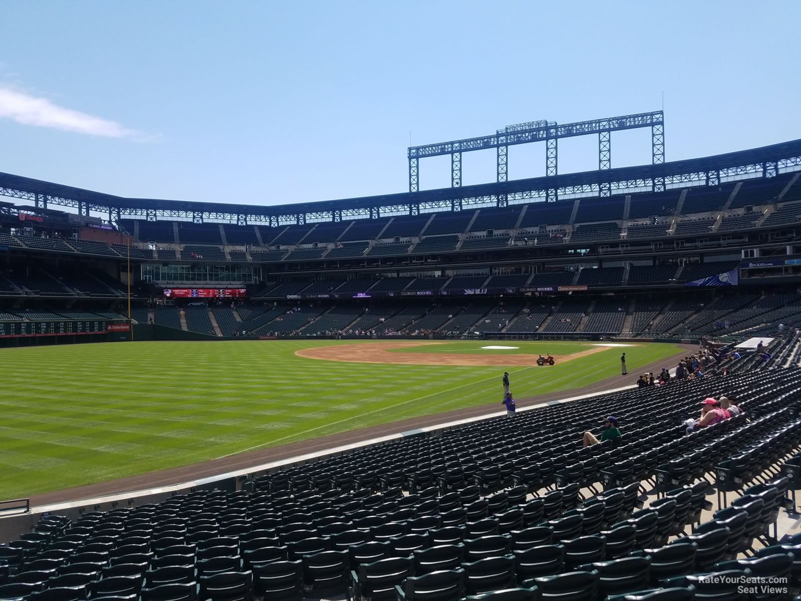 section 148, row 20 seat view  - coors field