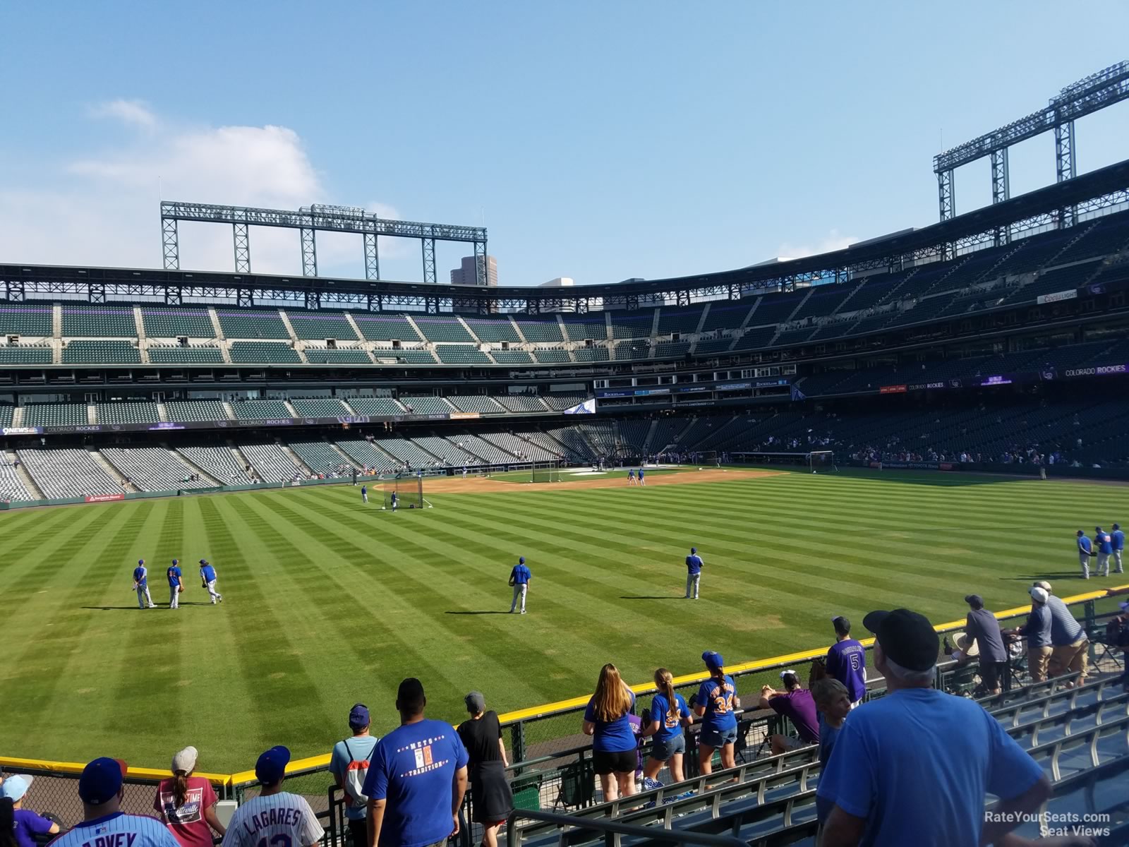 section 157, row 10 seat view  - coors field