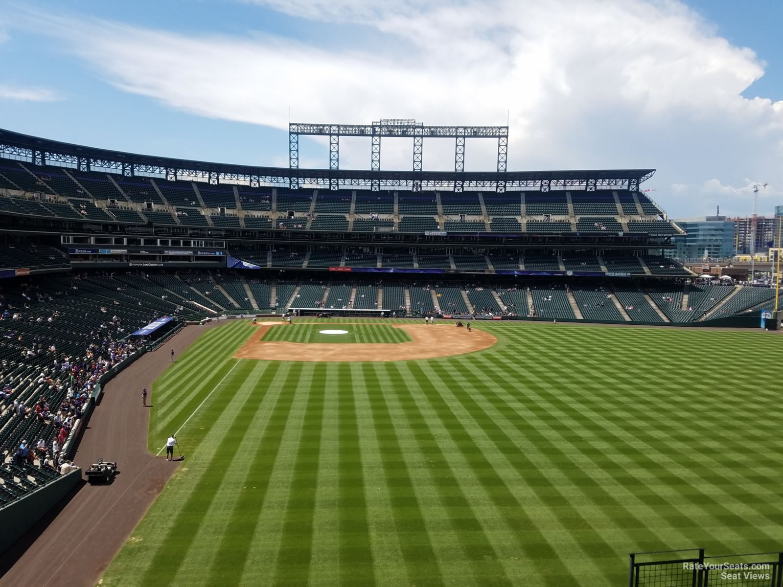 Coors Field Section 207 Rateyourseats Seat View For Coors Field Section 207