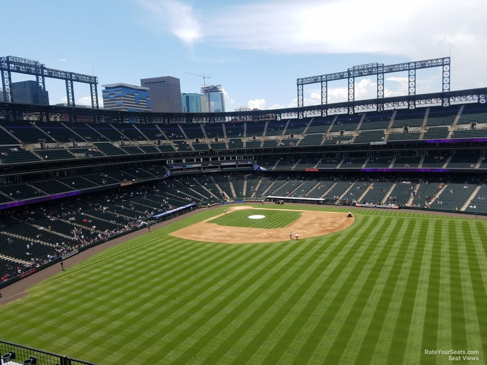 section 303, row 5 seat view  - coors field
