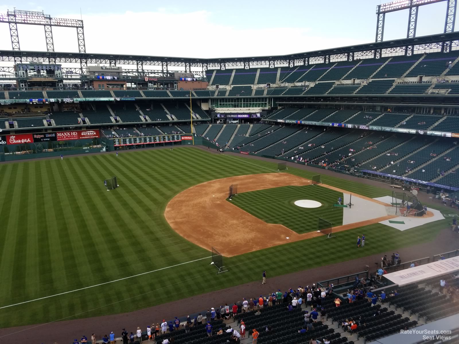 Coors Field Section 343 - RateYourSeats.com