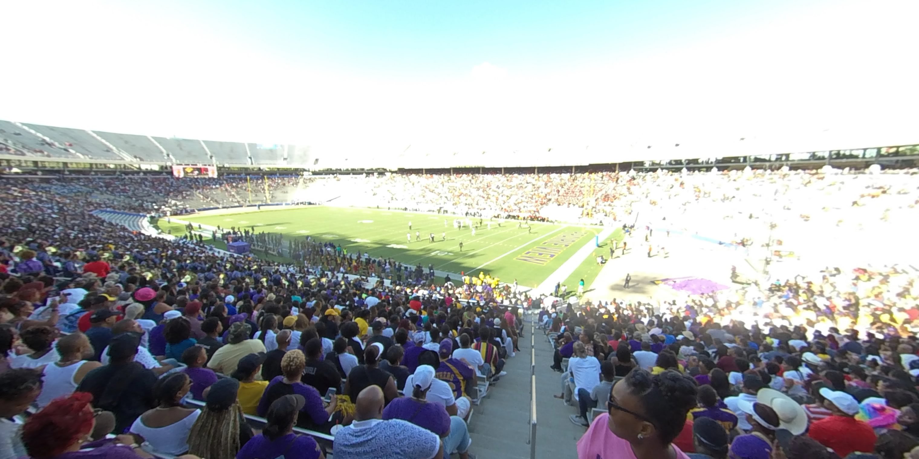 section 1 panoramic seat view  - cotton bowl