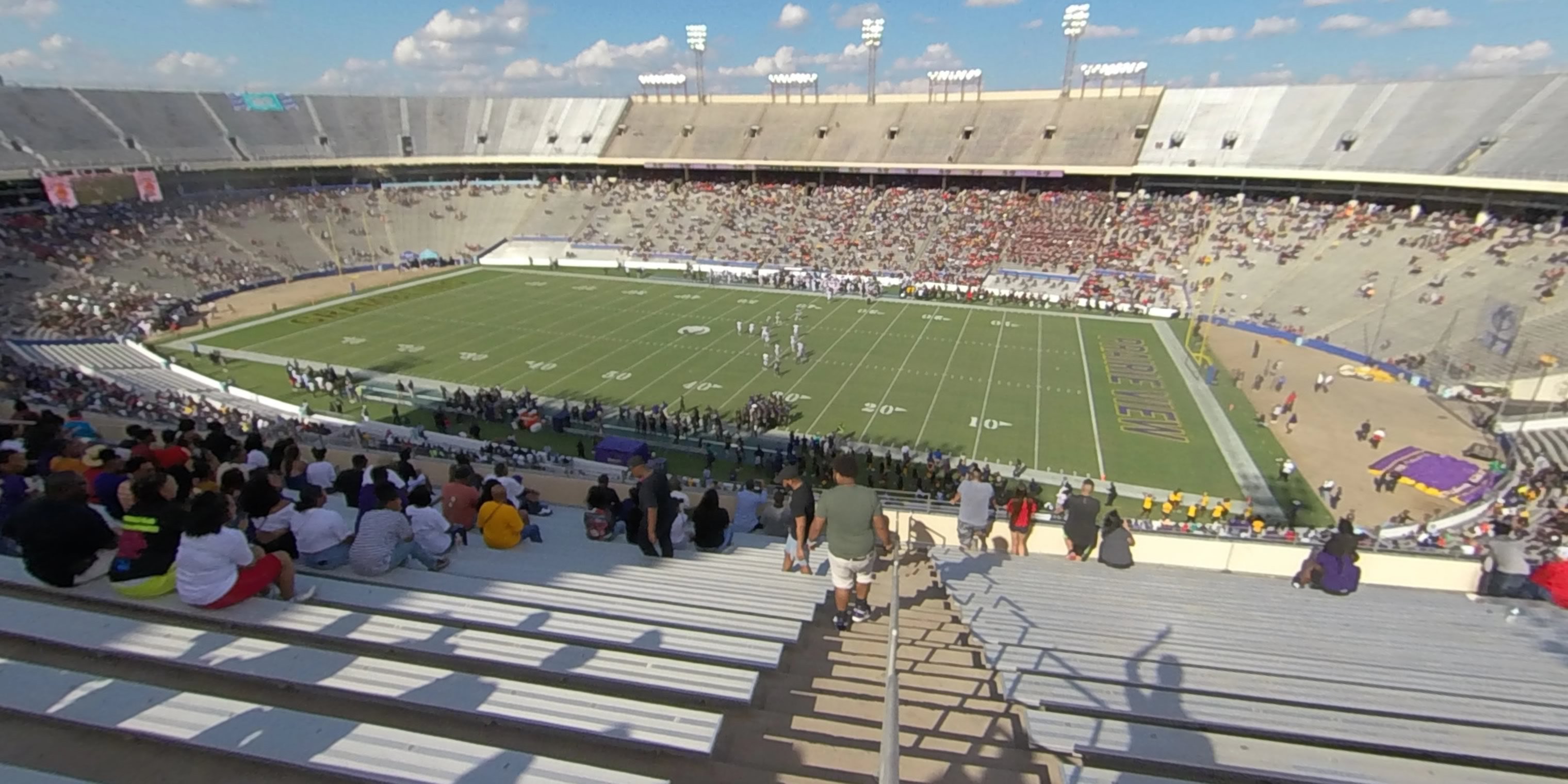 section 103 panoramic seat view  - cotton bowl